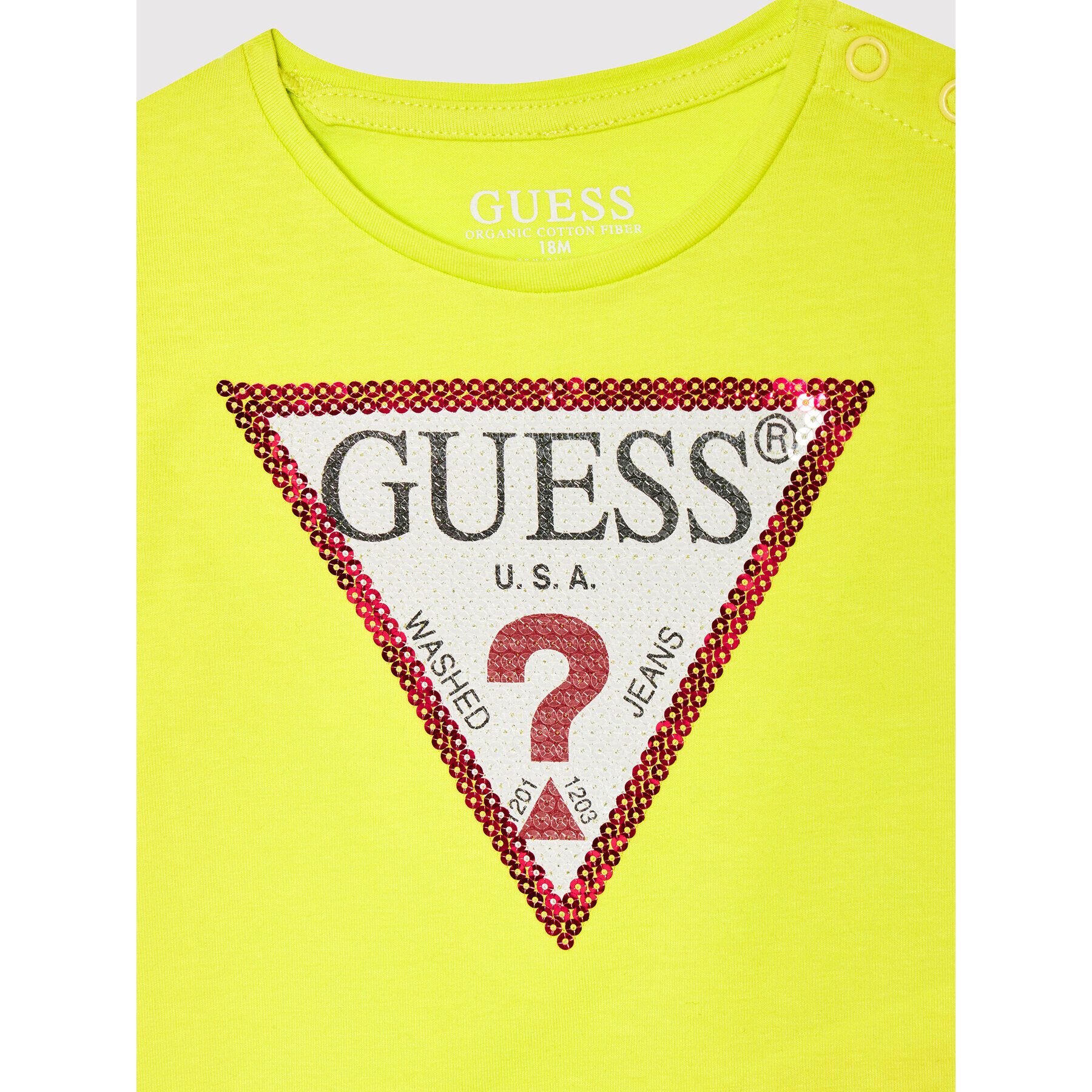 Guess Блуза K1YI29 K6YW1 Зелен Regular Fit - Pepit.bg