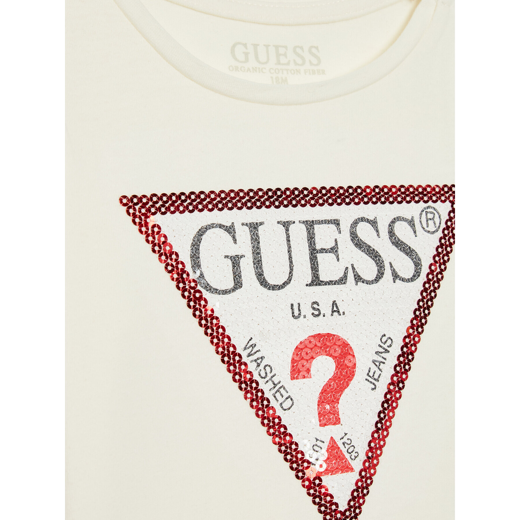 Guess Блуза K2BI23 K6YW1 Бял Regular Fit - Pepit.bg