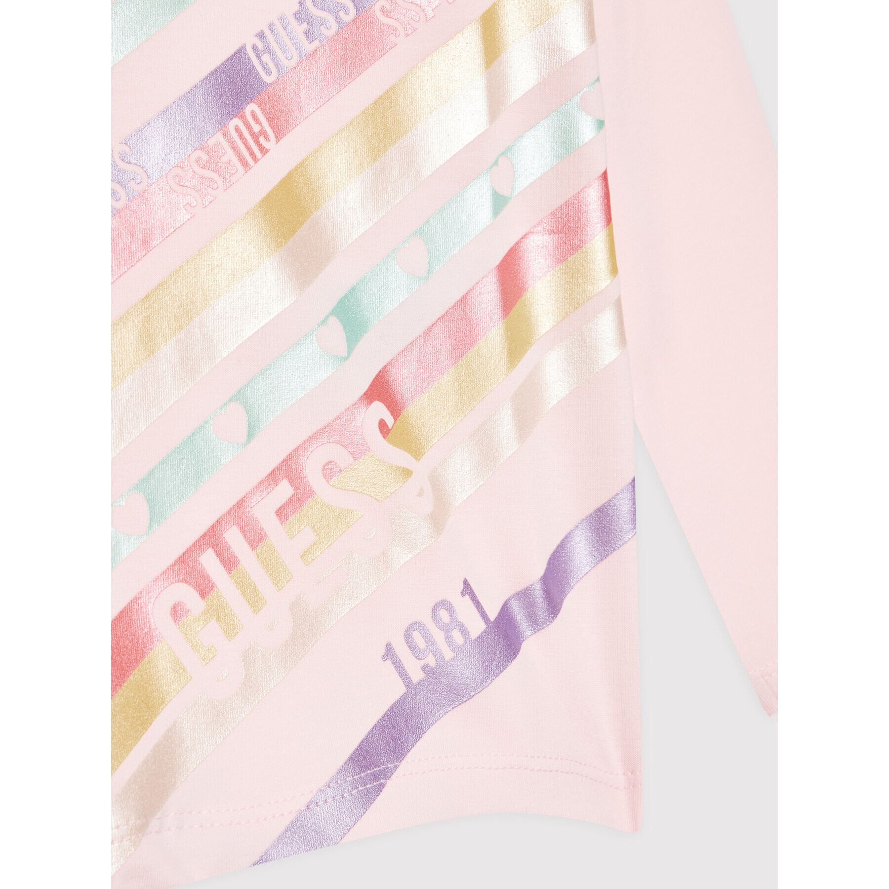 Guess Блуза K2YI03 K6YW1 Розов Regular Fit - Pepit.bg