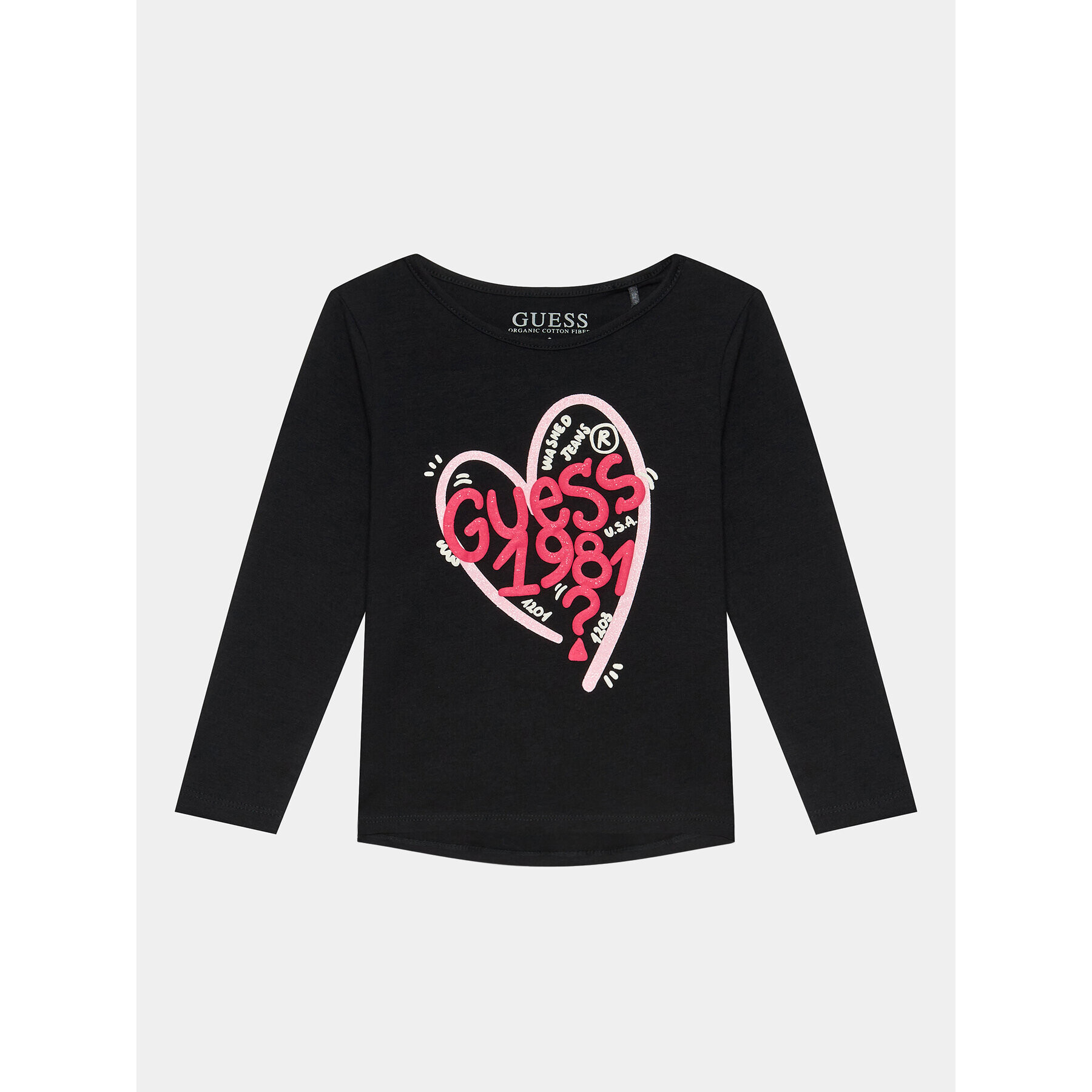 Guess Блуза K3BI04 J1314 Черен Regular Fit - Pepit.bg