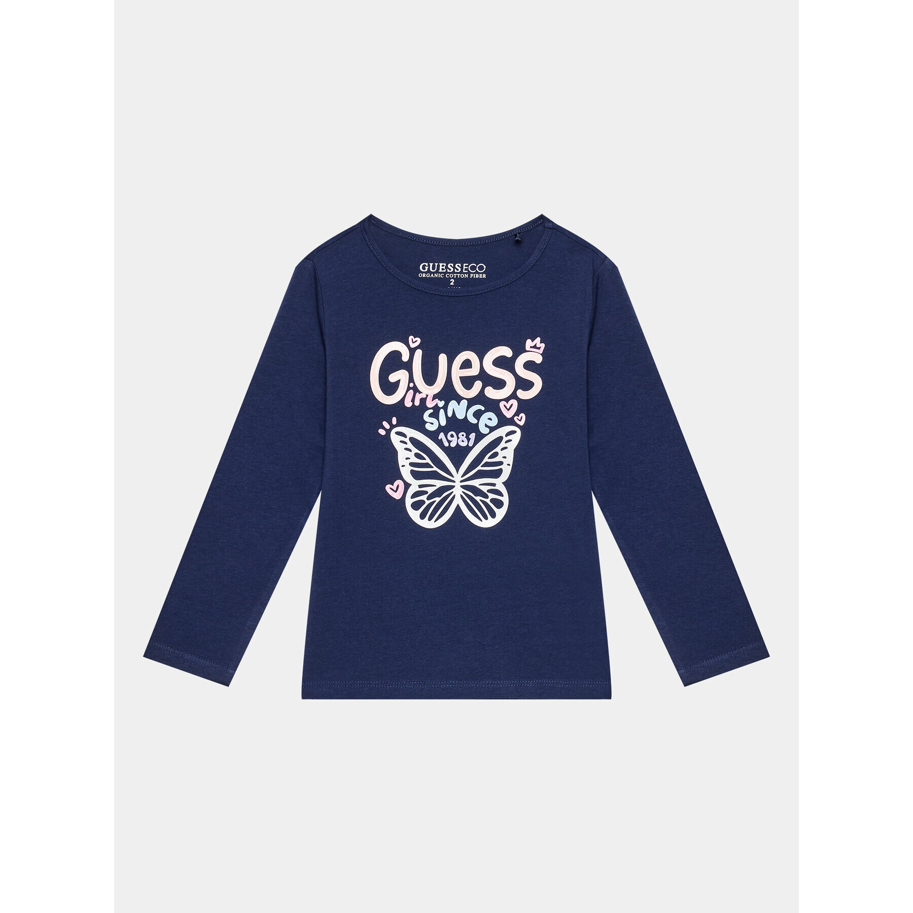 Guess Блуза K3BI05 J1314 Син Regular Fit - Pepit.bg