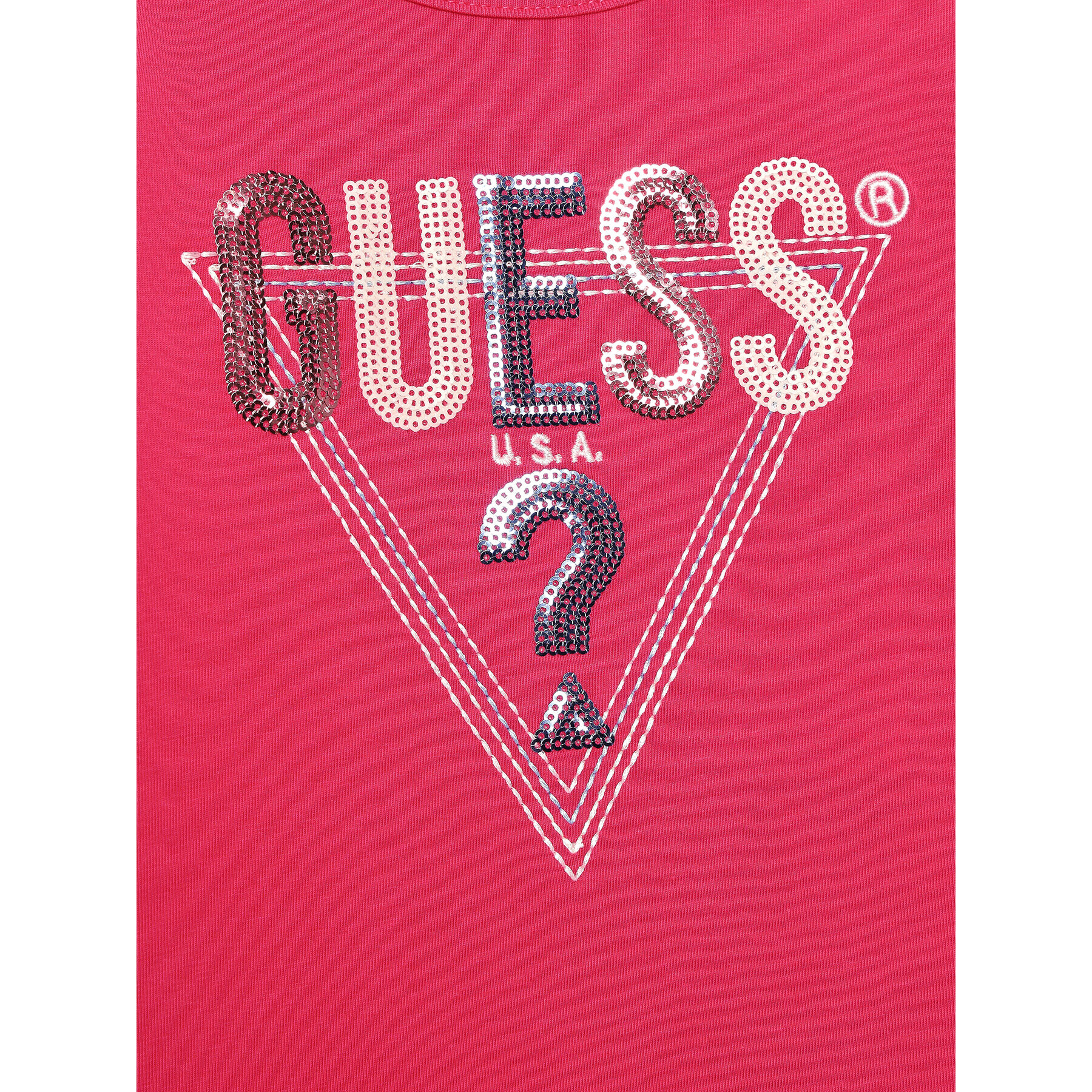 Guess Блуза K3BI15 J1314 Розов Regular Fit - Pepit.bg