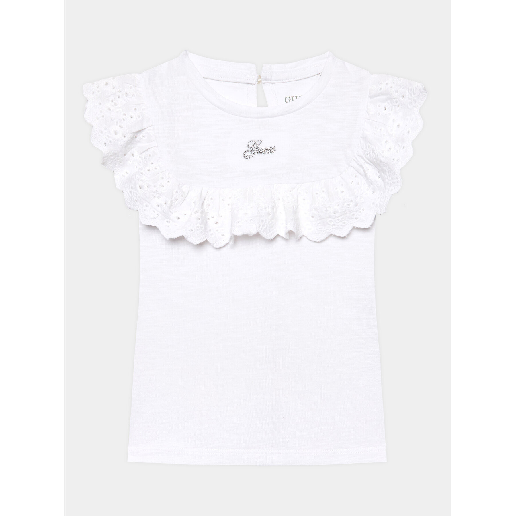 Guess Блуза K3GP26 K6XN1 Бял Regular Fit - Pepit.bg