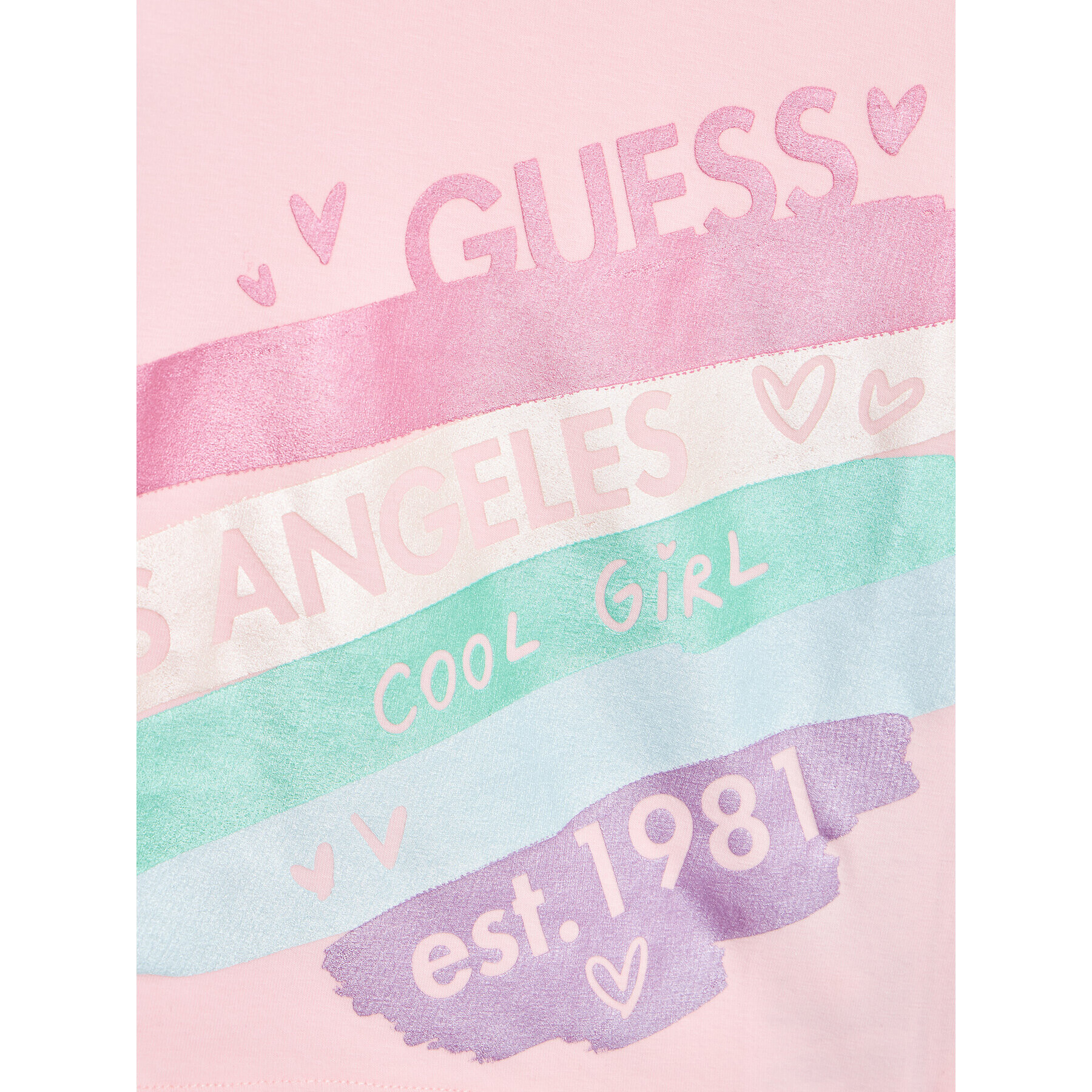 Guess Блуза K3YI01 K6YW4 Розов Regular Fit - Pepit.bg