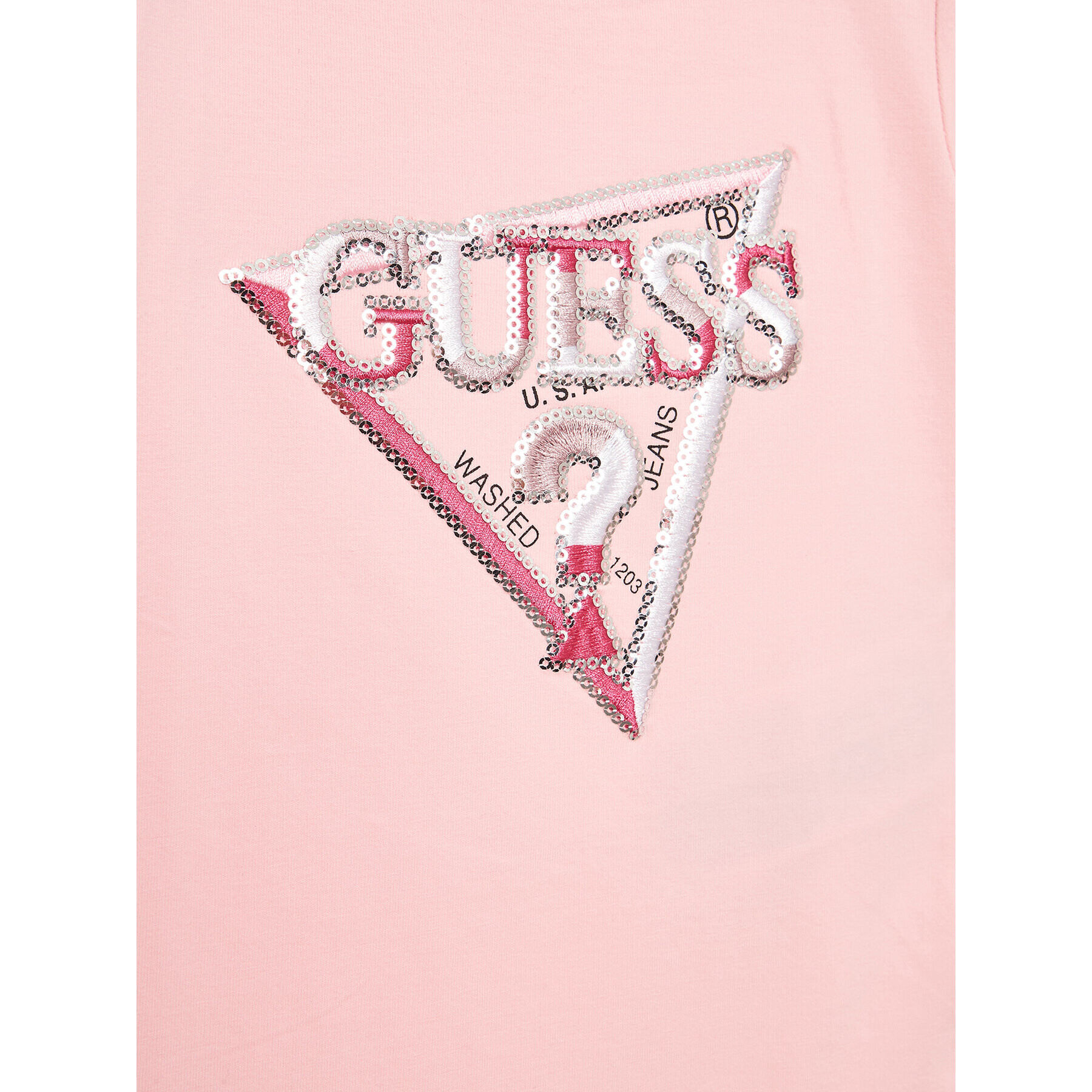 Guess Блуза K3YI08 K6YW4 Розов Regular Fit - Pepit.bg