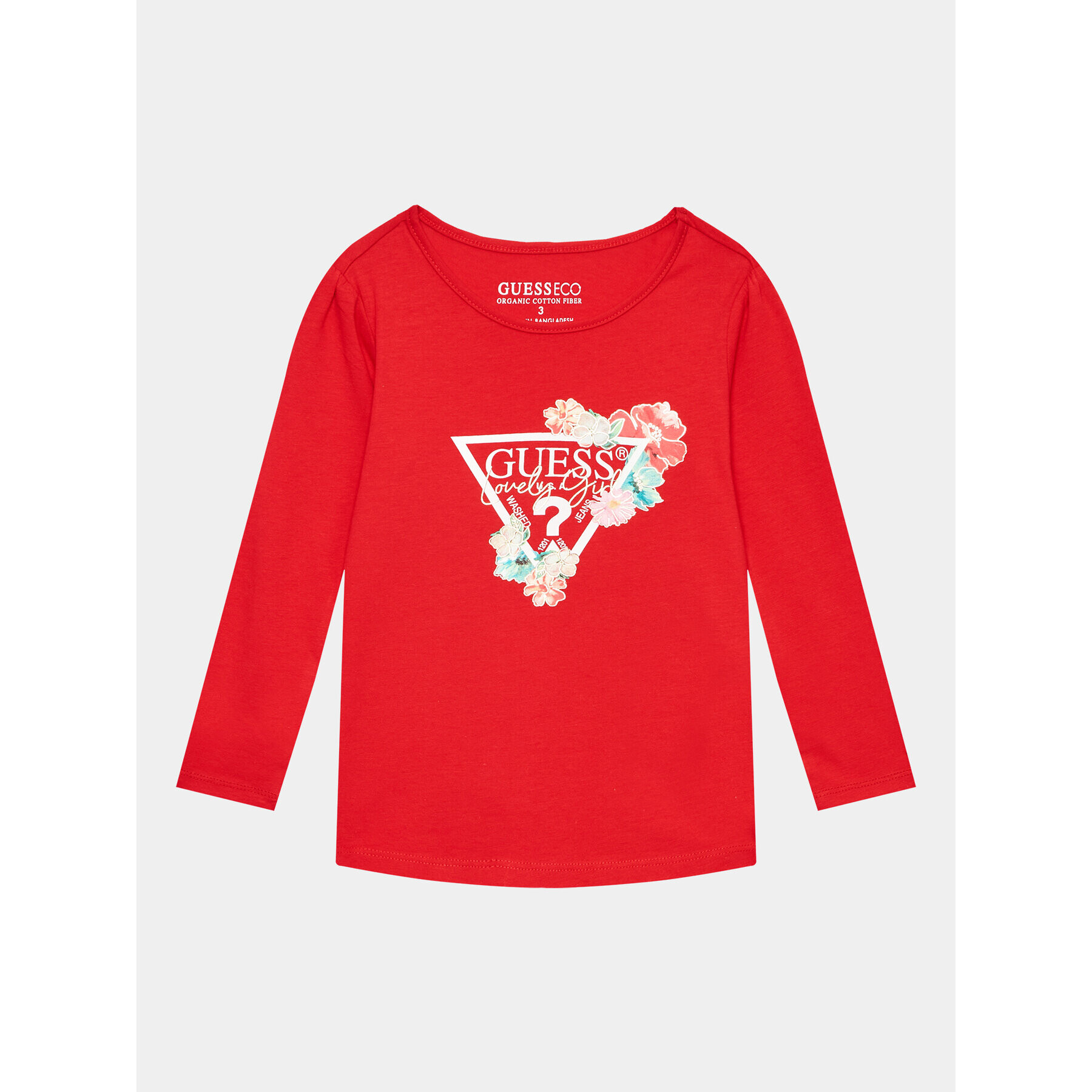Guess Блуза K3YI17 K6YW4 Червен Regular Fit - Pepit.bg