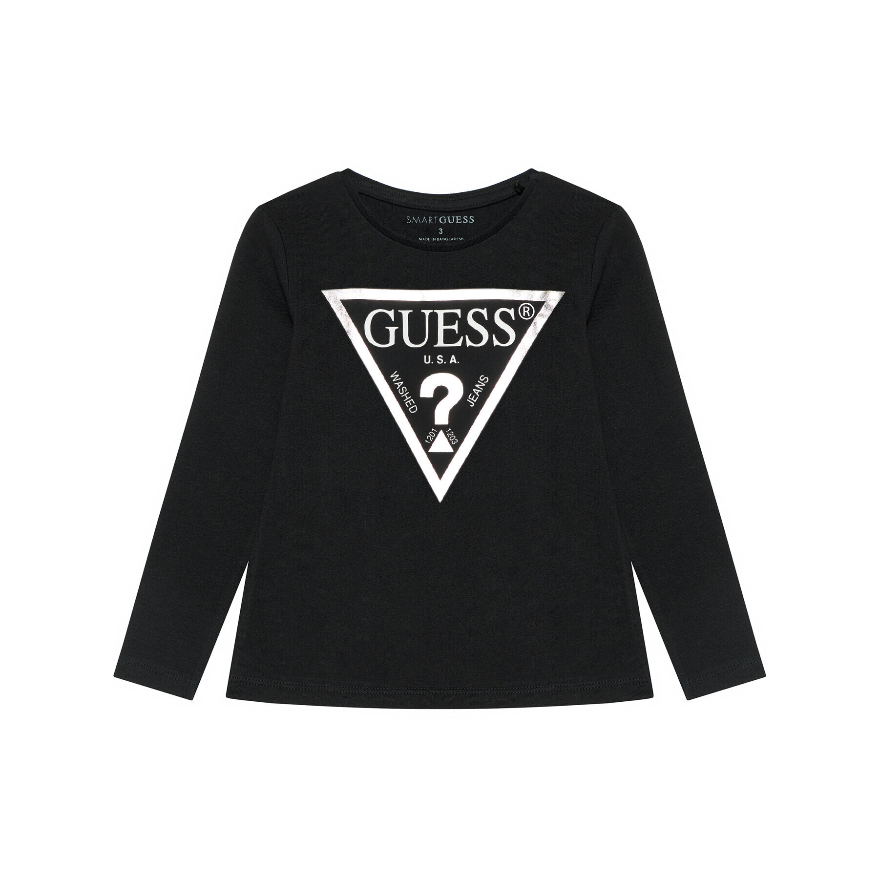 Guess Блуза K84I18 K8HM0 Черен Slim Fit - Pepit.bg