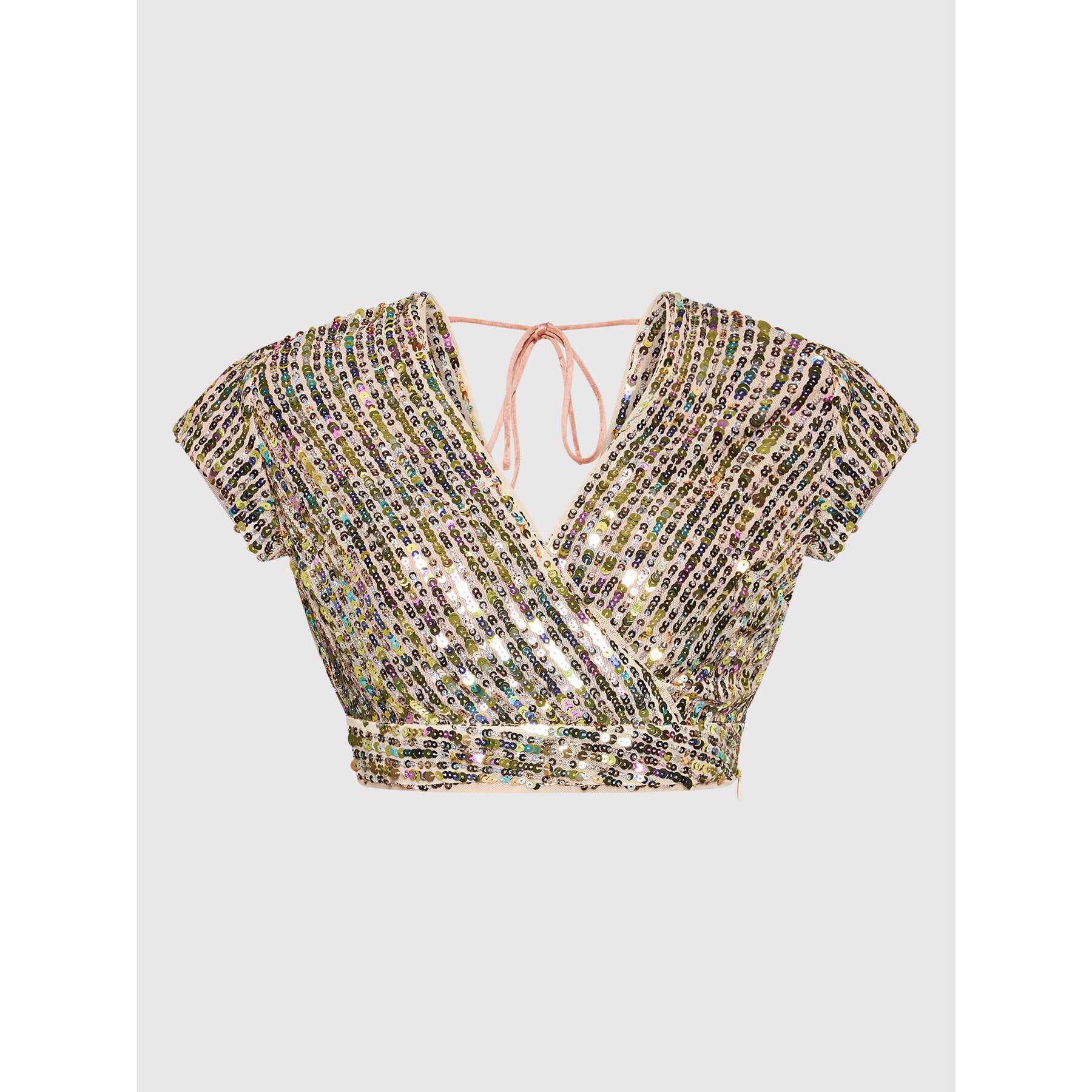 Guess Блуза Kiki W2GP39 KB340 Златист Regular Fit - Pepit.bg