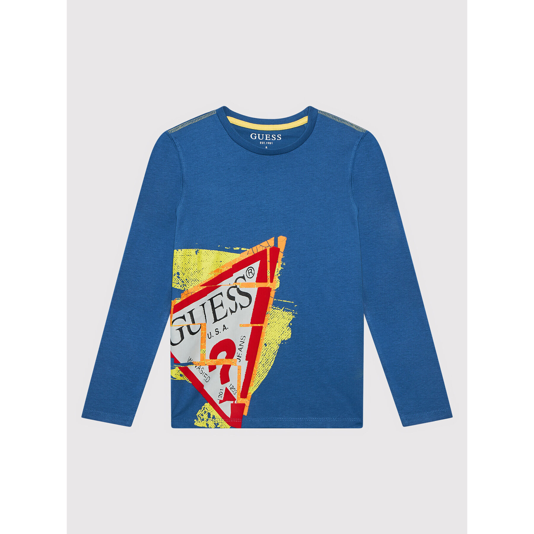 Guess Блуза L1BI01 I3Z11 Тъмносин Regular Fit - Pepit.bg
