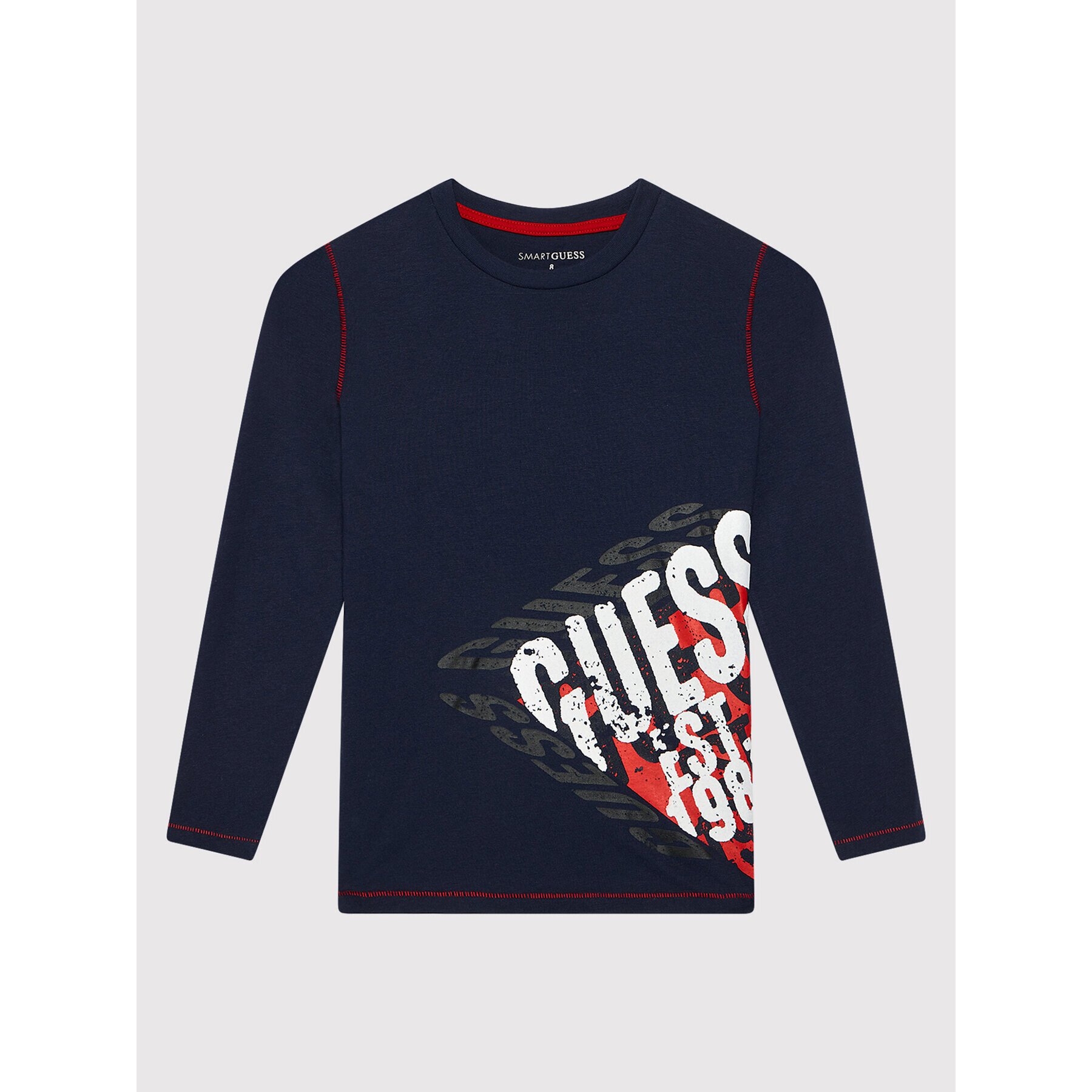 Guess Блуза L1BI13 I3Z11 Тъмносин Regular Fit - Pepit.bg