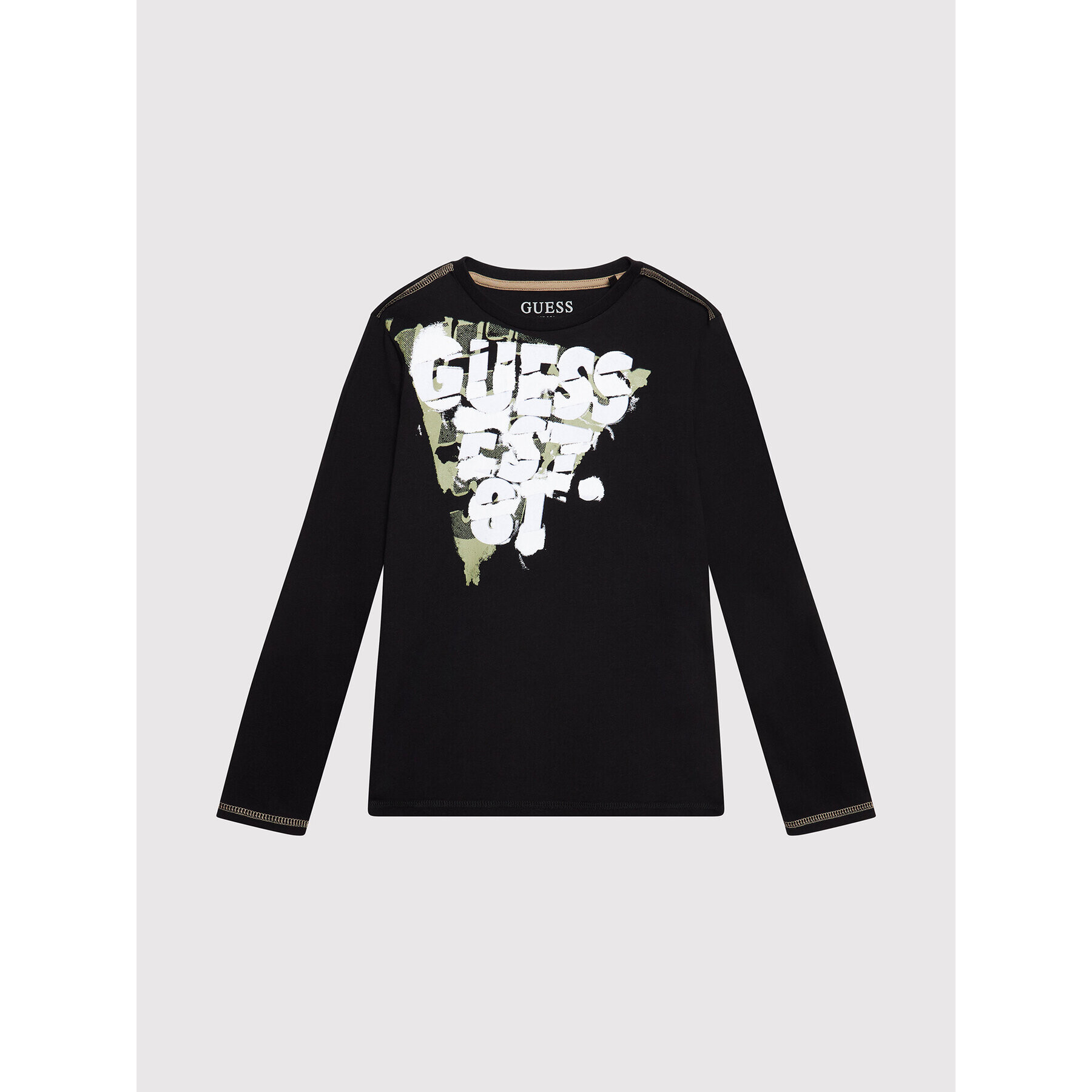 Guess Блуза L1YI17 K8HM0 Черен Regular Fit - Pepit.bg