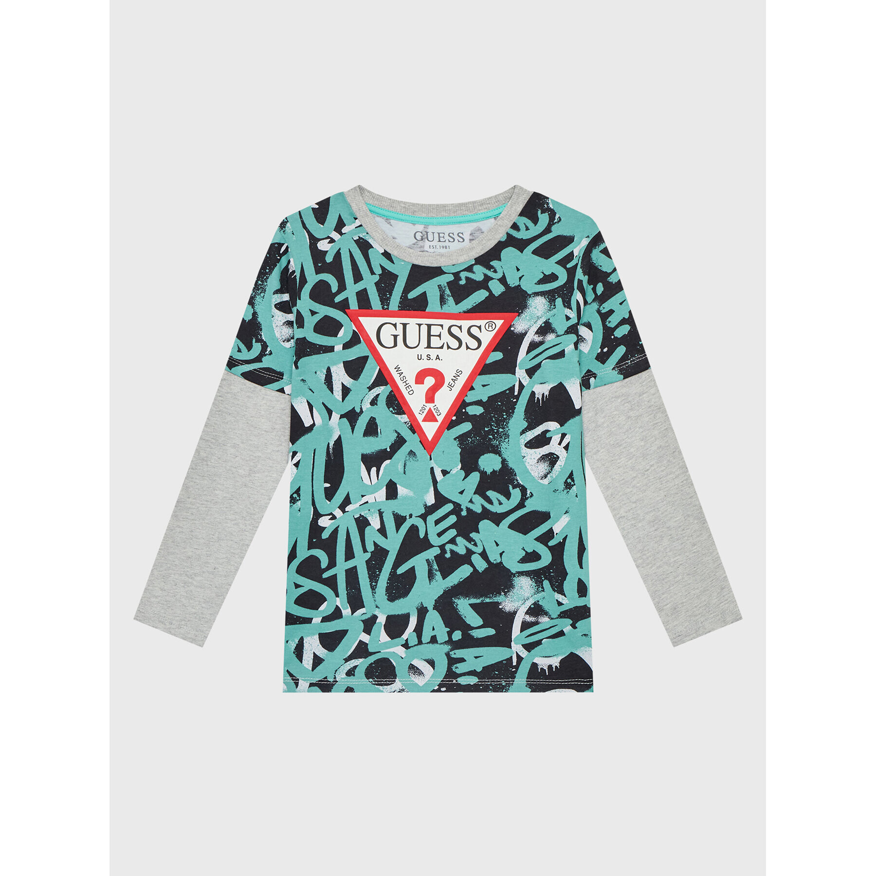 Guess Блуза L2BI05 I3Z00 Цветен Regular Fit - Pepit.bg
