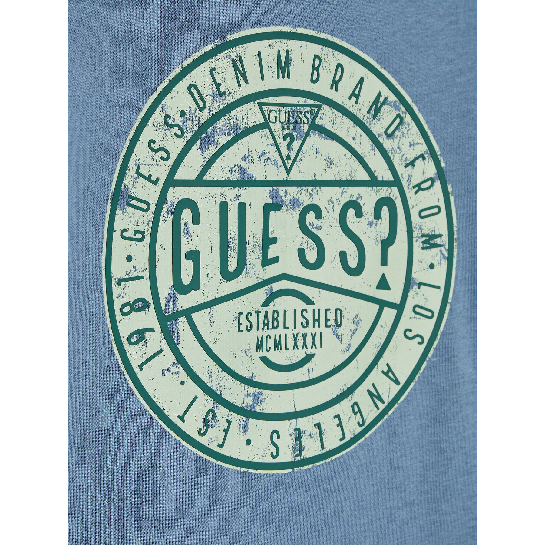 Guess Блуза L2YI40 K8HM0 Син Regular Fit - Pepit.bg