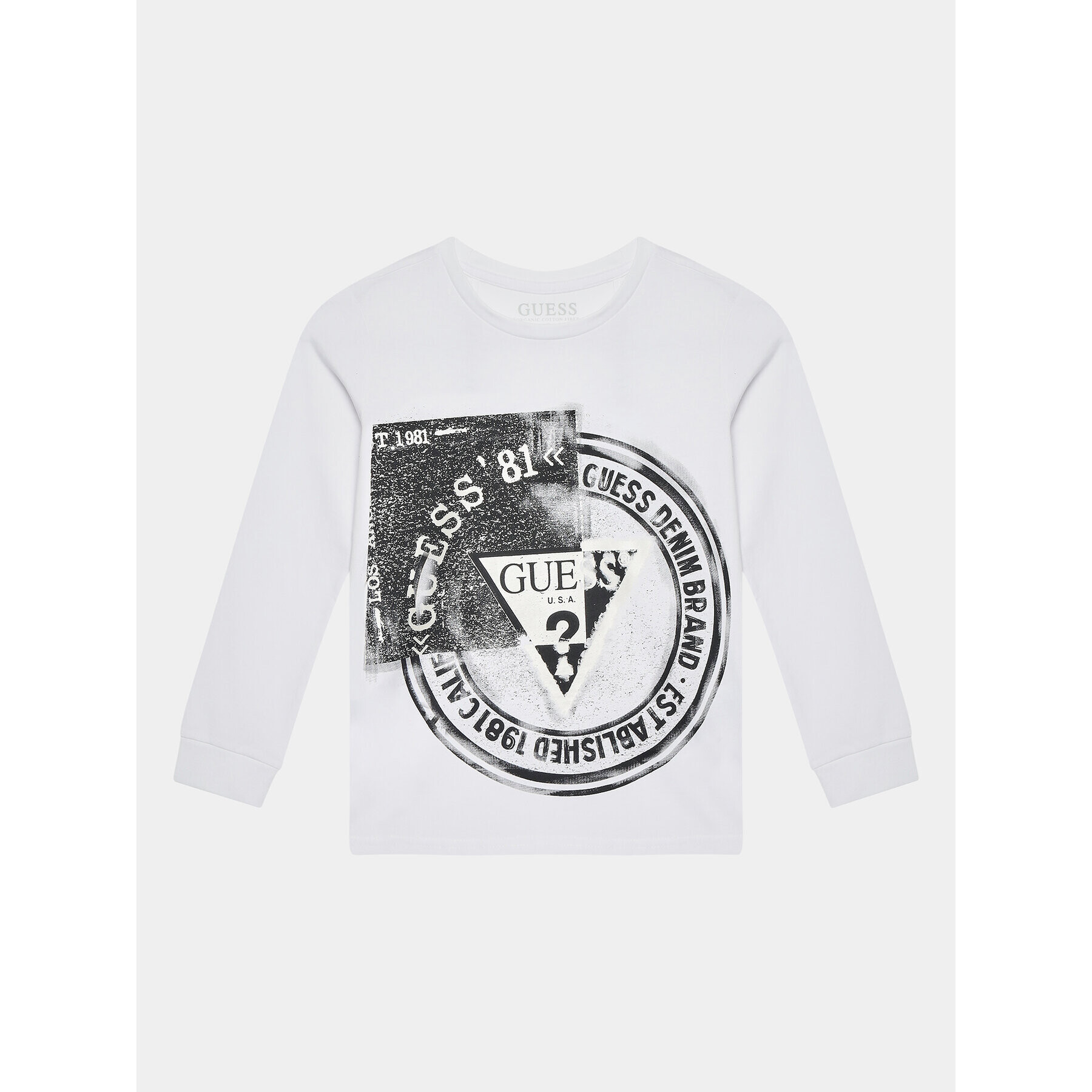 Guess Блуза L3BI40 I3Z14 Бял Regular Fit - Pepit.bg