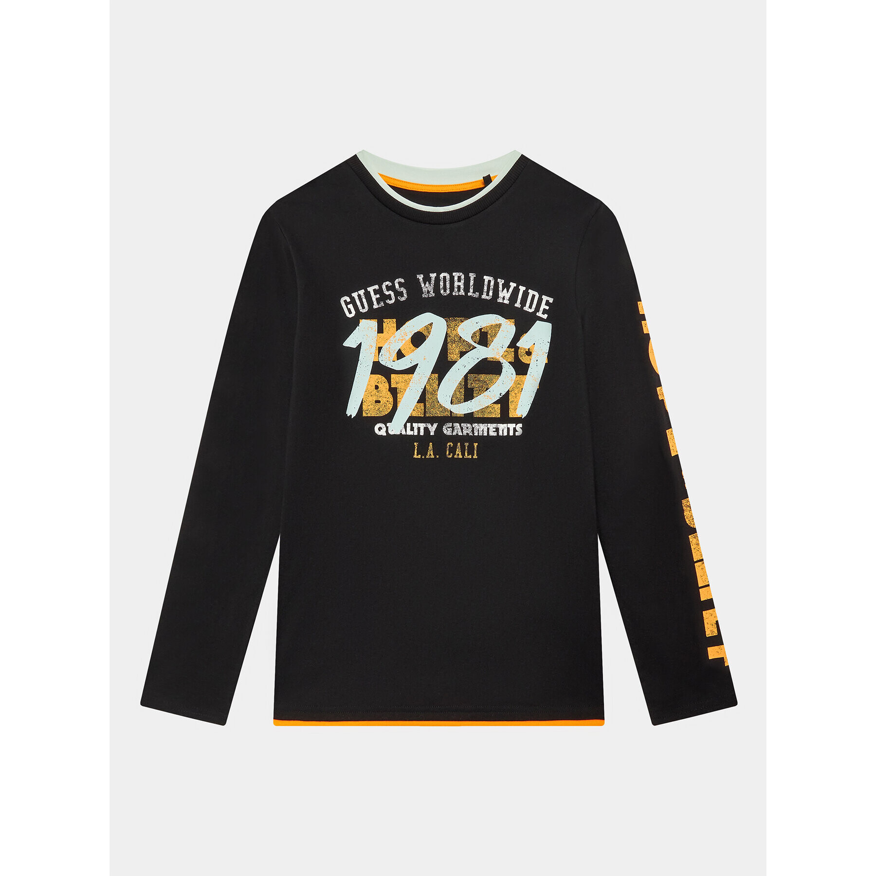 Guess Блуза L3YI13K 8HM4 Черен Regular Fit - Pepit.bg