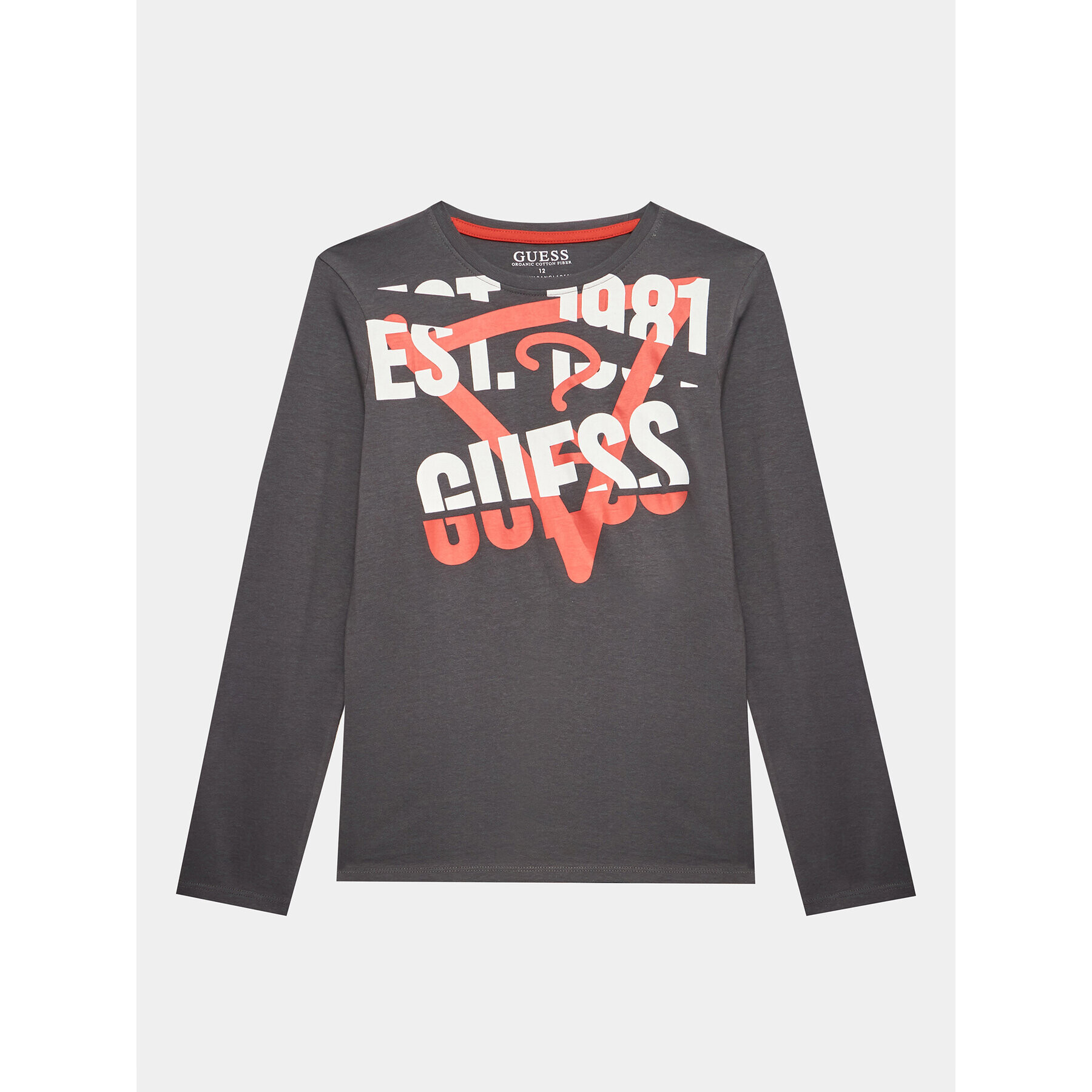 Guess Блуза L3YI23 K8HM4 Сив Regular Fit - Pepit.bg