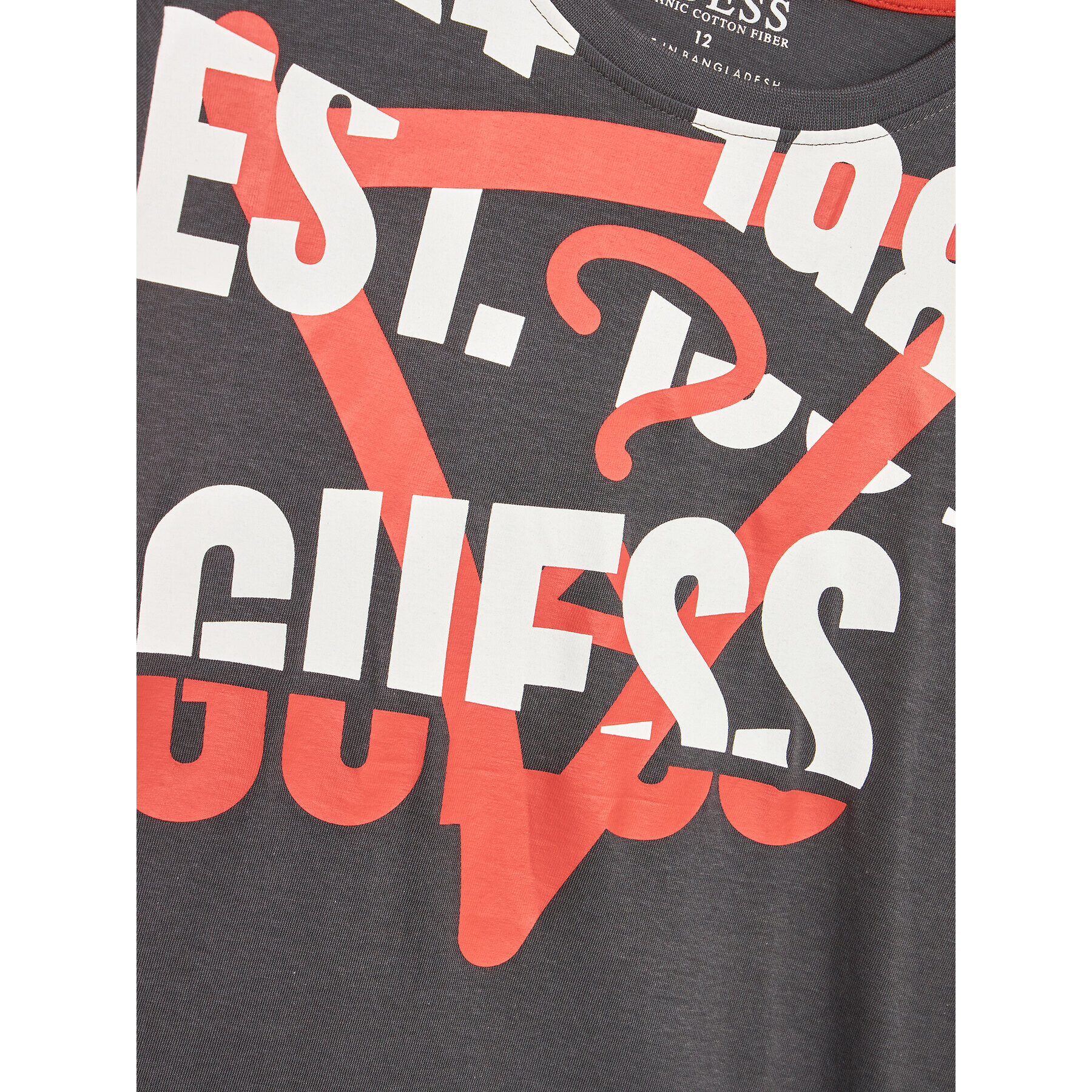 Guess Блуза L3YI23 K8HM4 Сив Regular Fit - Pepit.bg