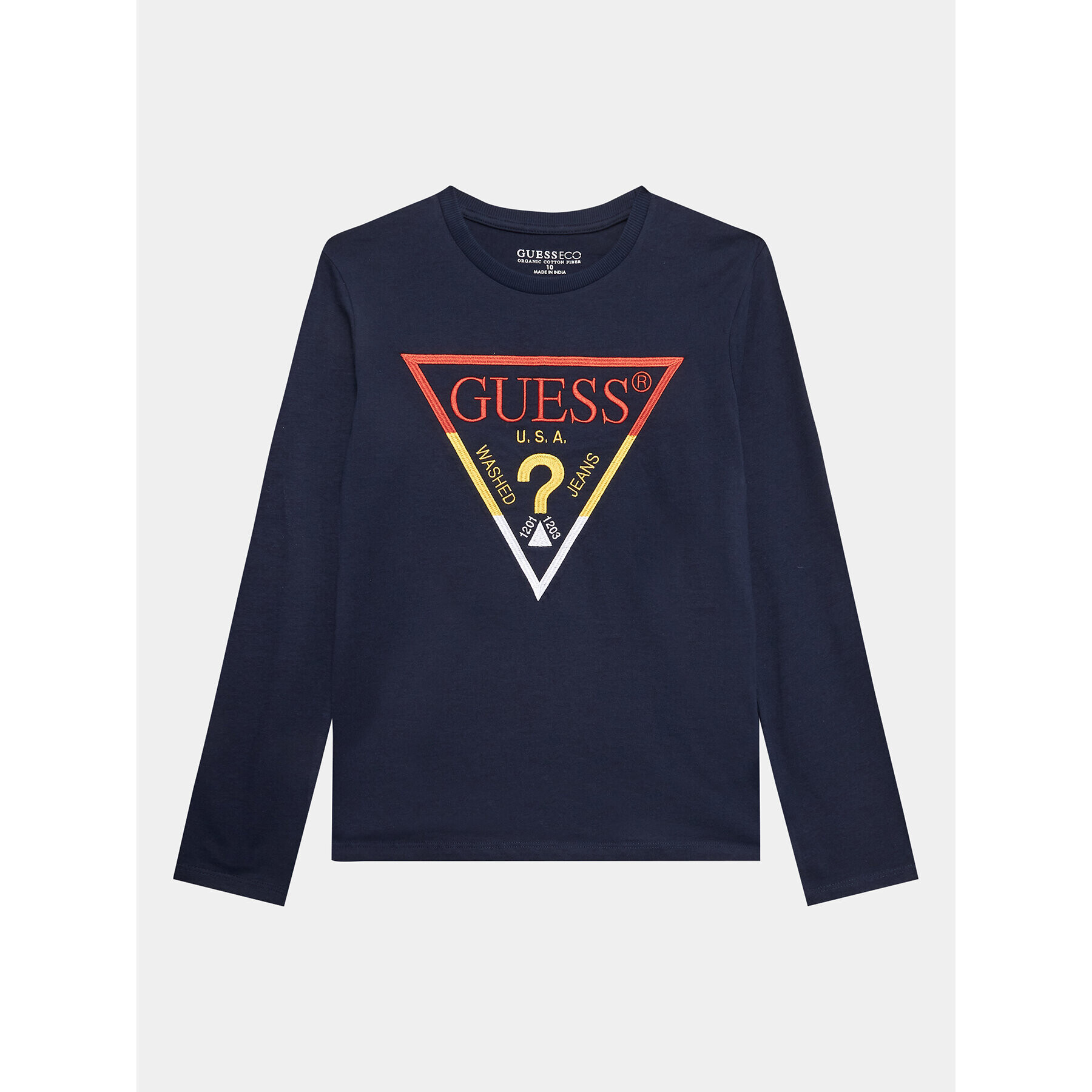 Guess Блуза L3YI43 K8HM4 Тъмносин Regular Fit - Pepit.bg