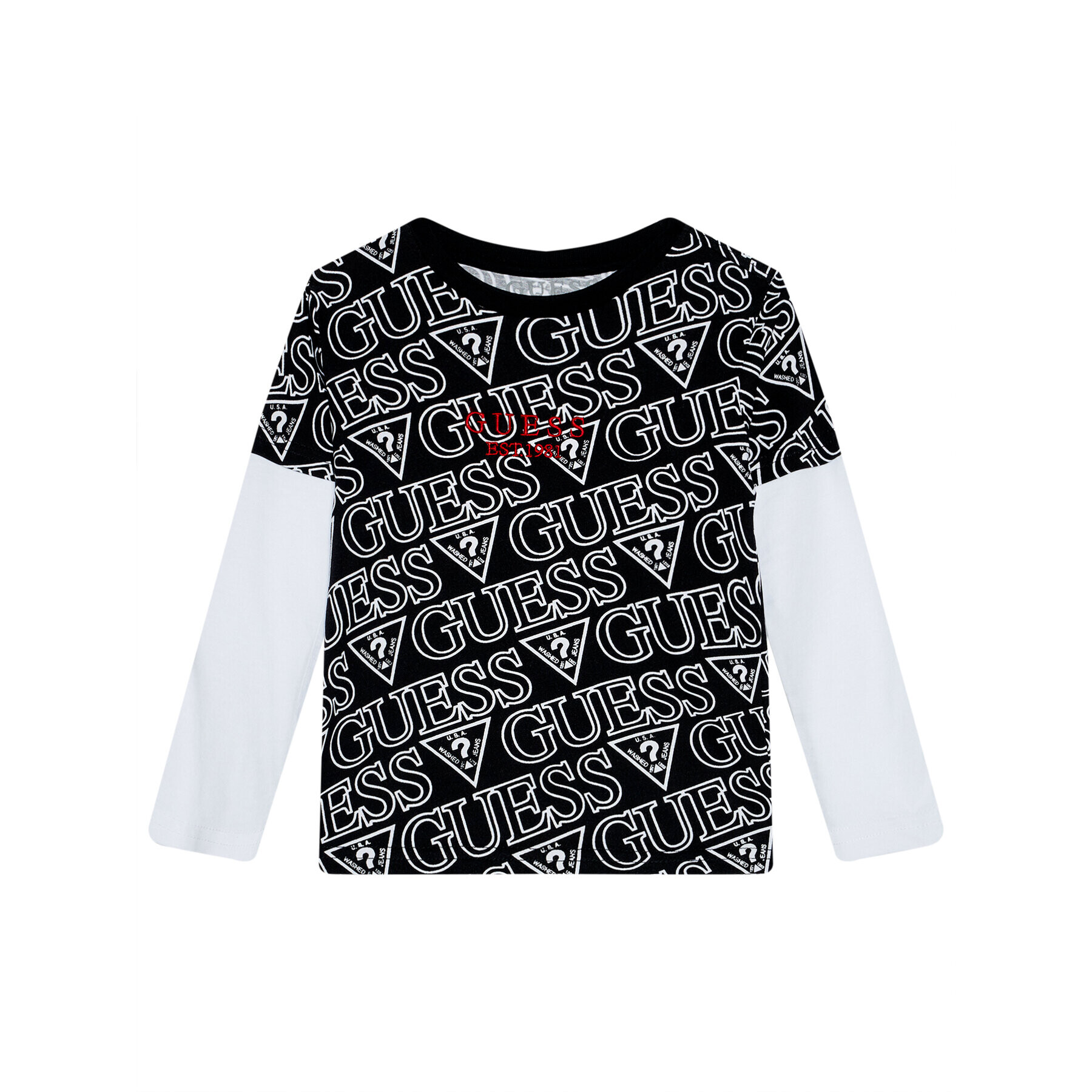 Guess Блуза N0BI25 I3Z00 Черен Regular Fit - Pepit.bg