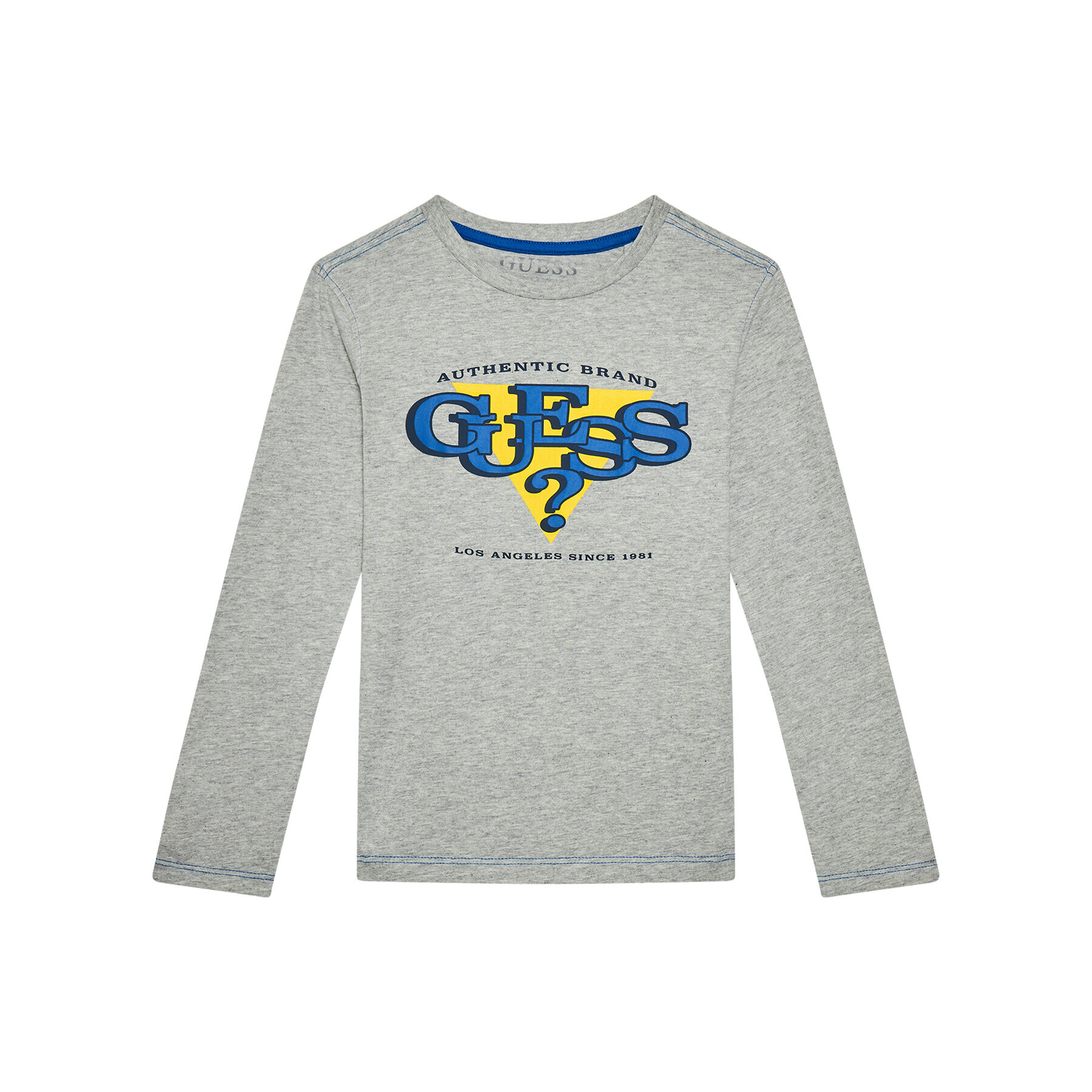 Guess Блуза N1YI02 K8HM0 Сив Regular Fit - Pepit.bg