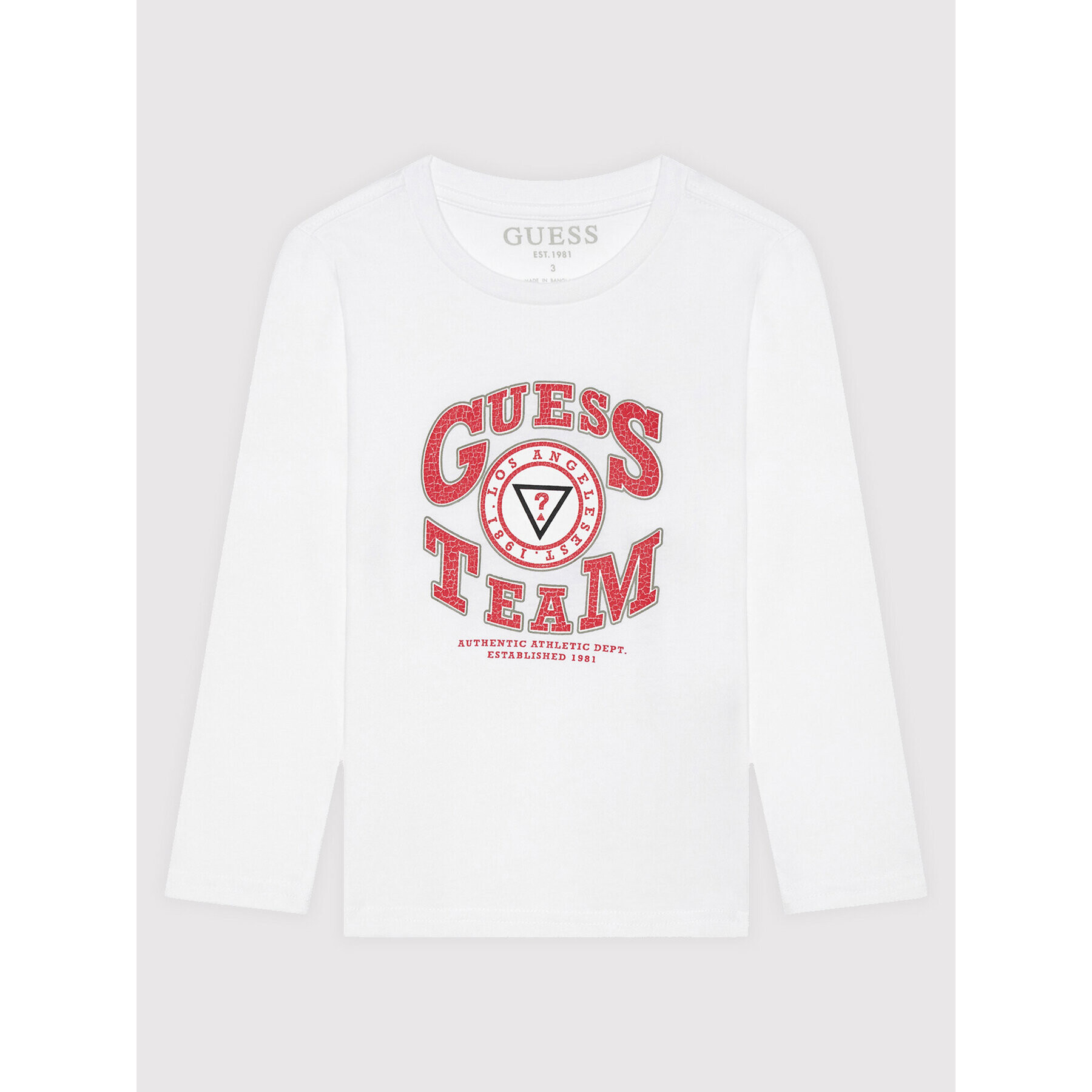 Guess Блуза N1YI15 K8HM0 Бял Regular Fit - Pepit.bg