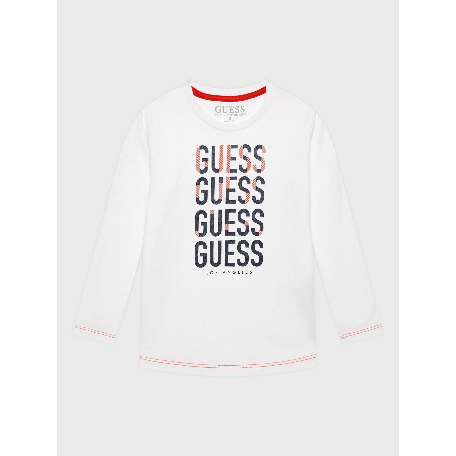 Guess Блуза N2BI12 I3Z11 Бял Regular Fit - Pepit.bg