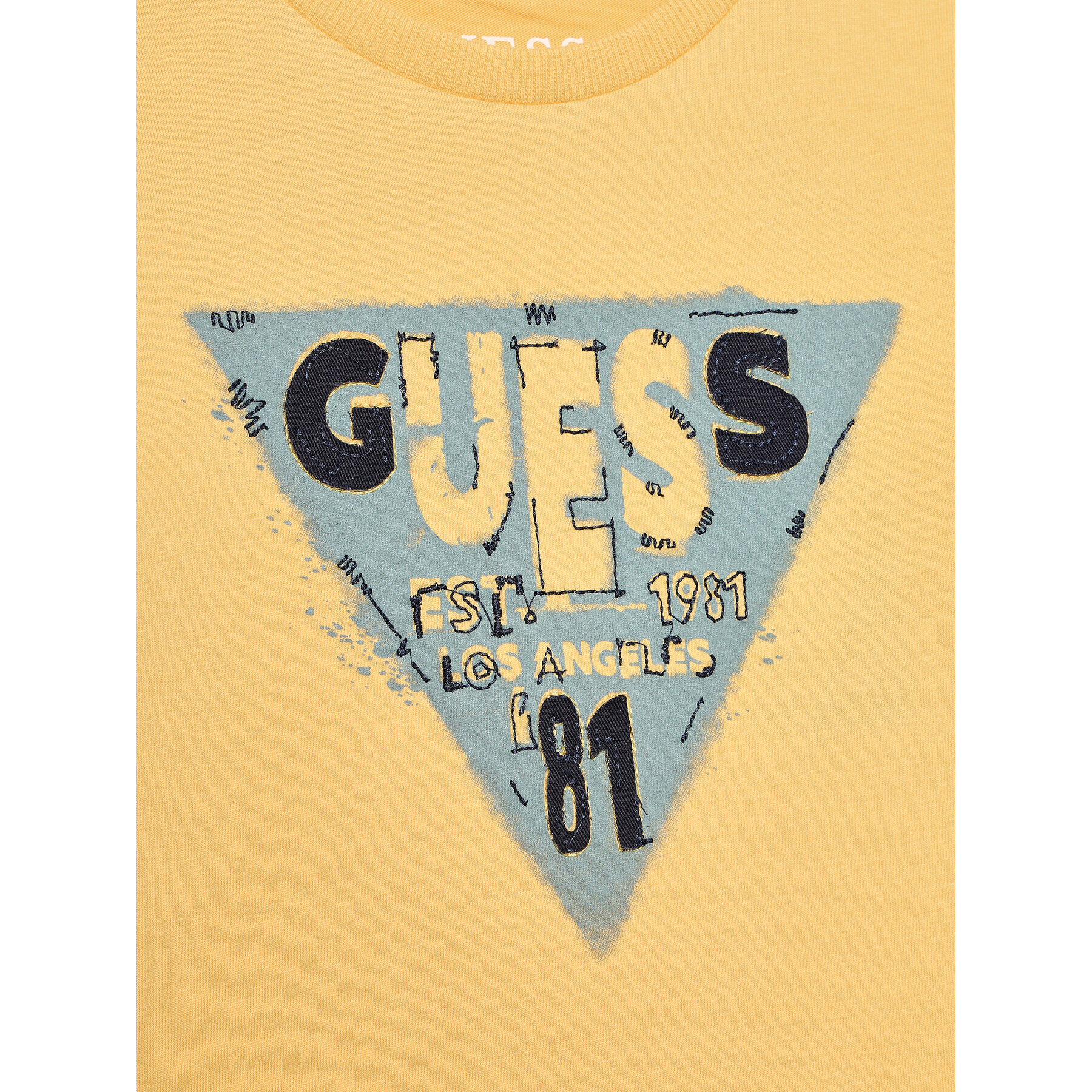 Guess Блуза N3BI08 I3Z14 Жълт Regular Fit - Pepit.bg