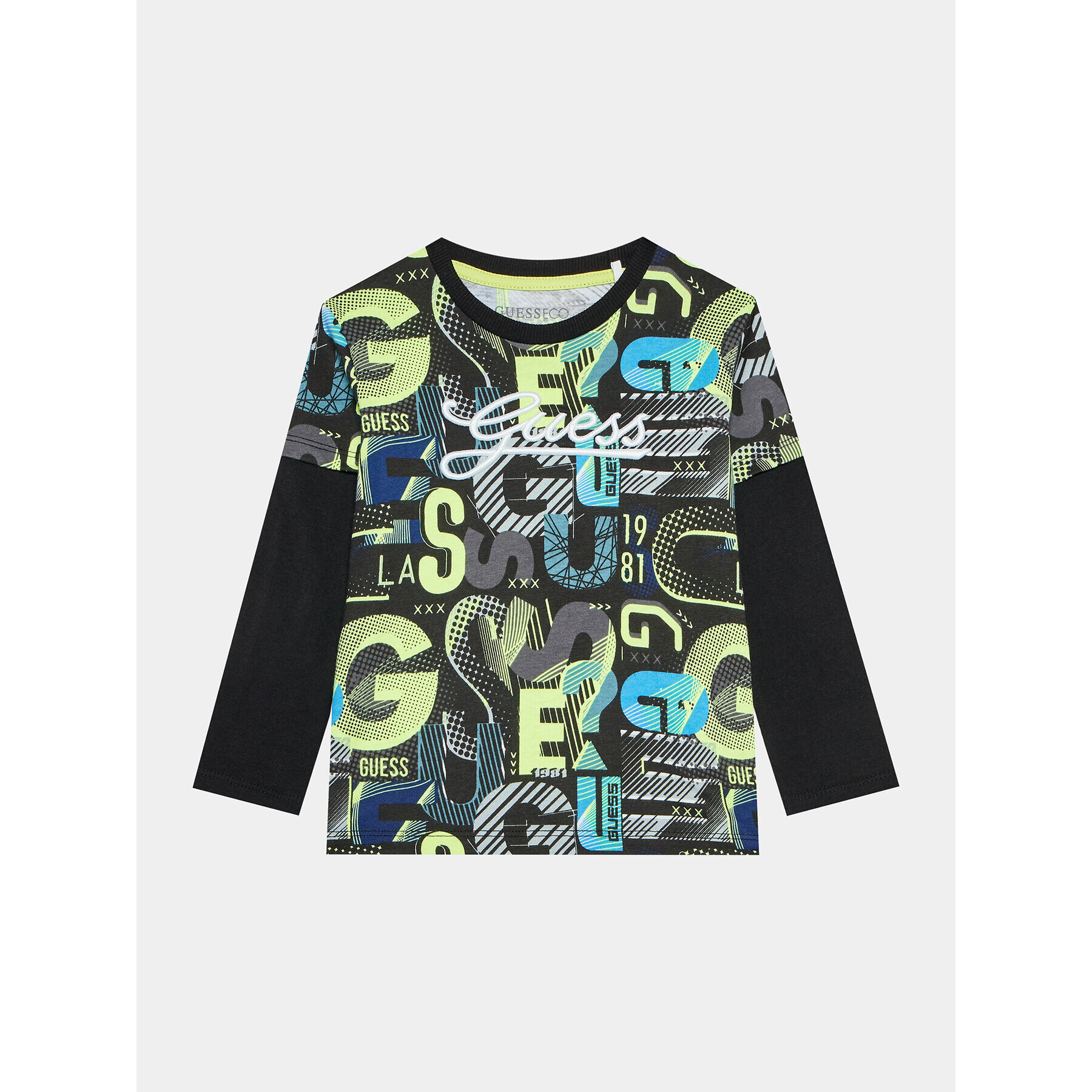 Guess Блуза N3BI10 I3Z13 Цветен Regular Fit - Pepit.bg