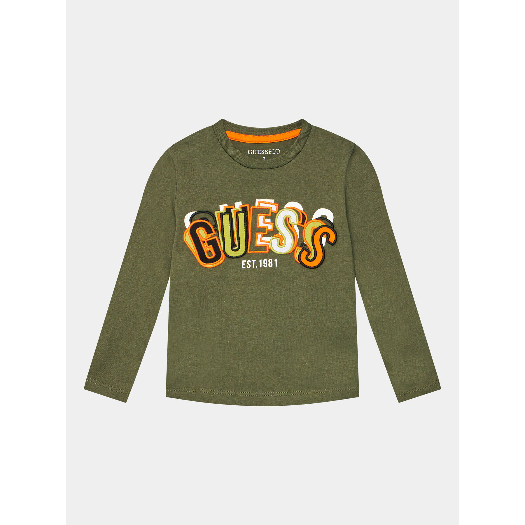 Guess Блуза N3BI17 I3Z13 Зелен Regular Fit - Pepit.bg