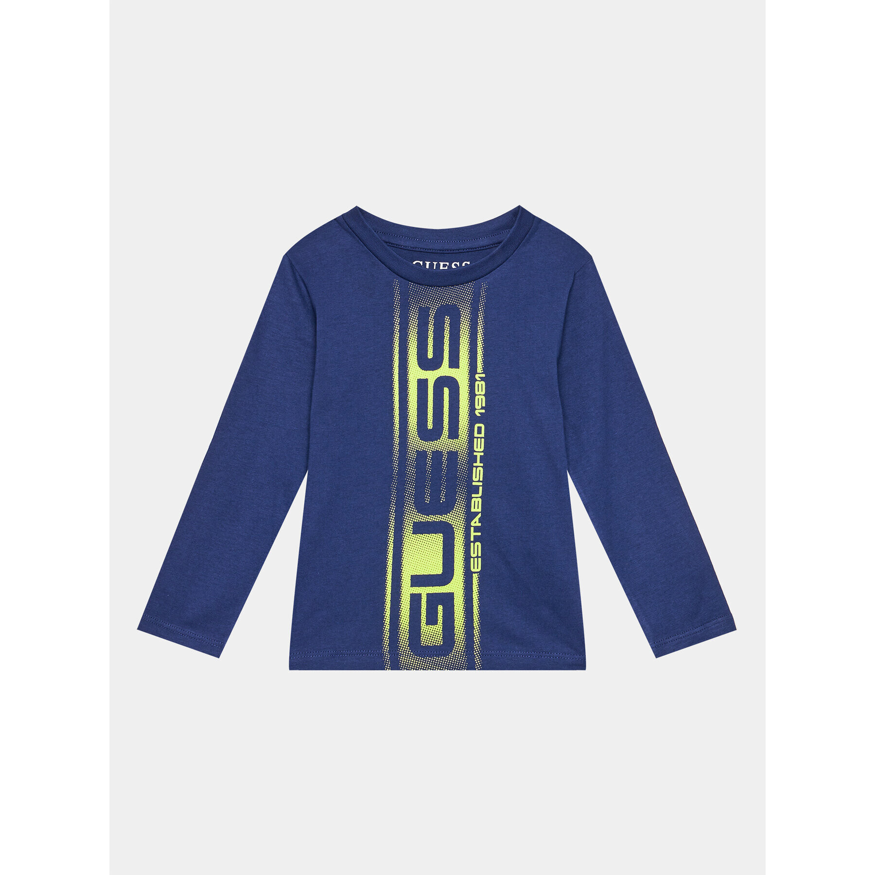 Guess Блуза N3BI22 I3Z13 Тъмносин Regular Fit - Pepit.bg