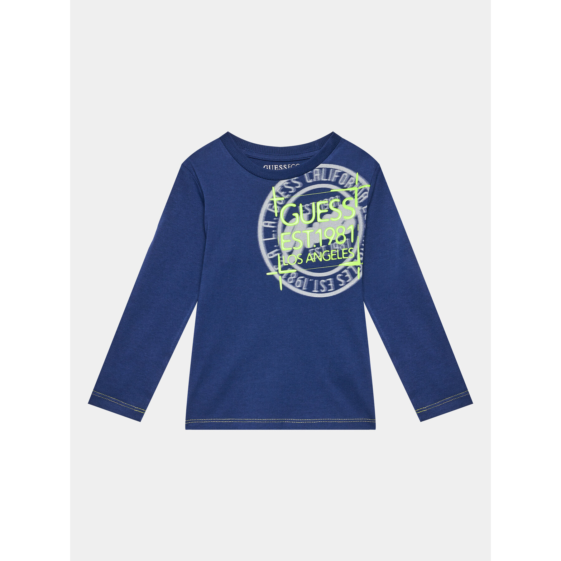 Guess Блуза N3BI24 I3Z11 Тъмносин Regular Fit - Pepit.bg
