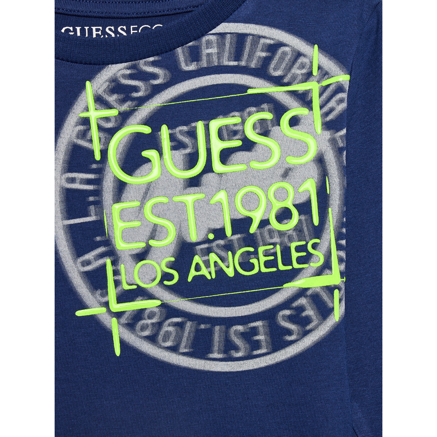 Guess Блуза N3BI24 I3Z11 Тъмносин Regular Fit - Pepit.bg