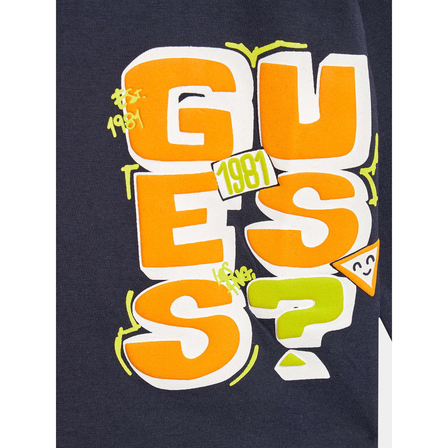 Guess Блуза N3YI01 K8HM0 Тъмносин Regular Fit - Pepit.bg