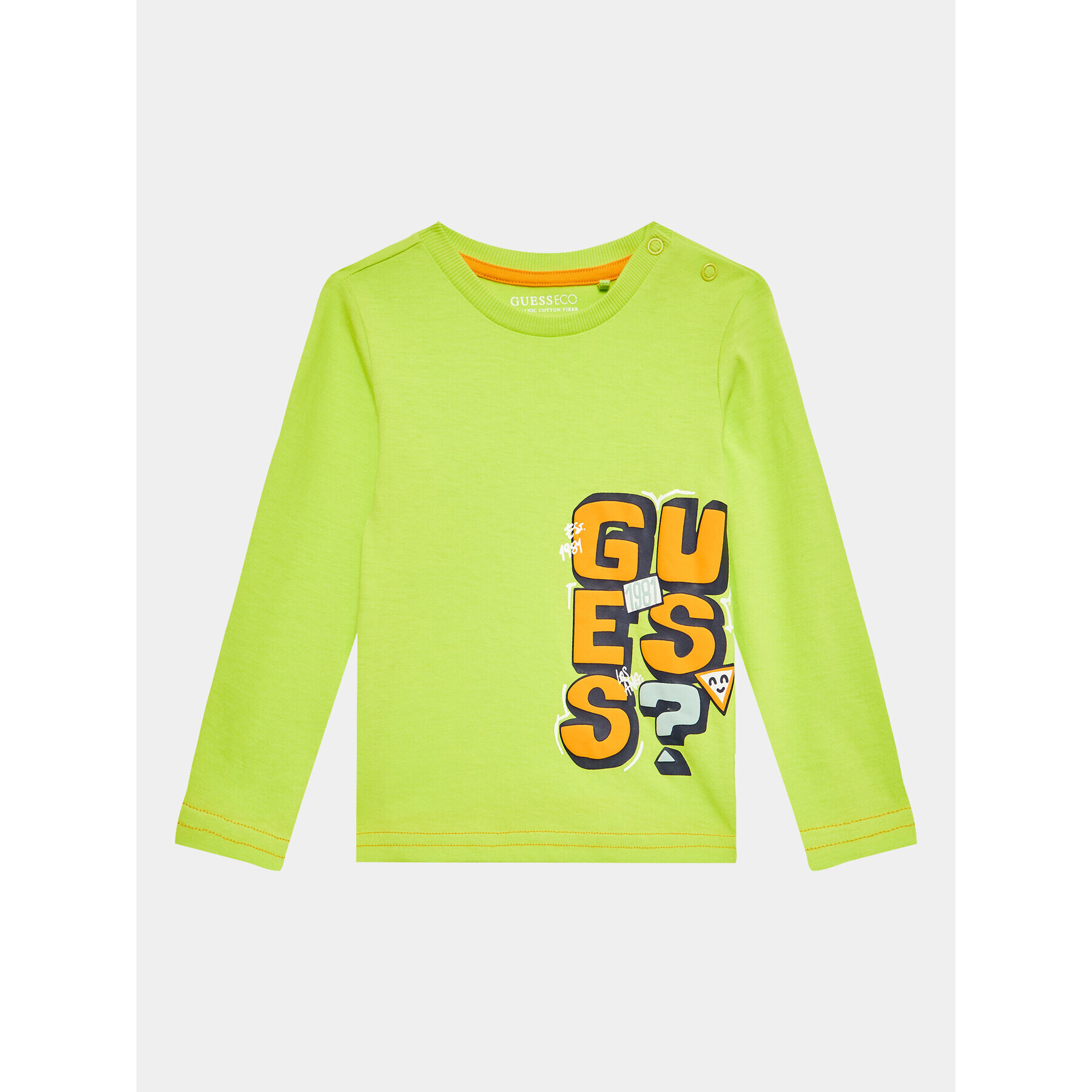 Guess Блуза N3YI01 K8HM0 Зелен Regular Fit - Pepit.bg