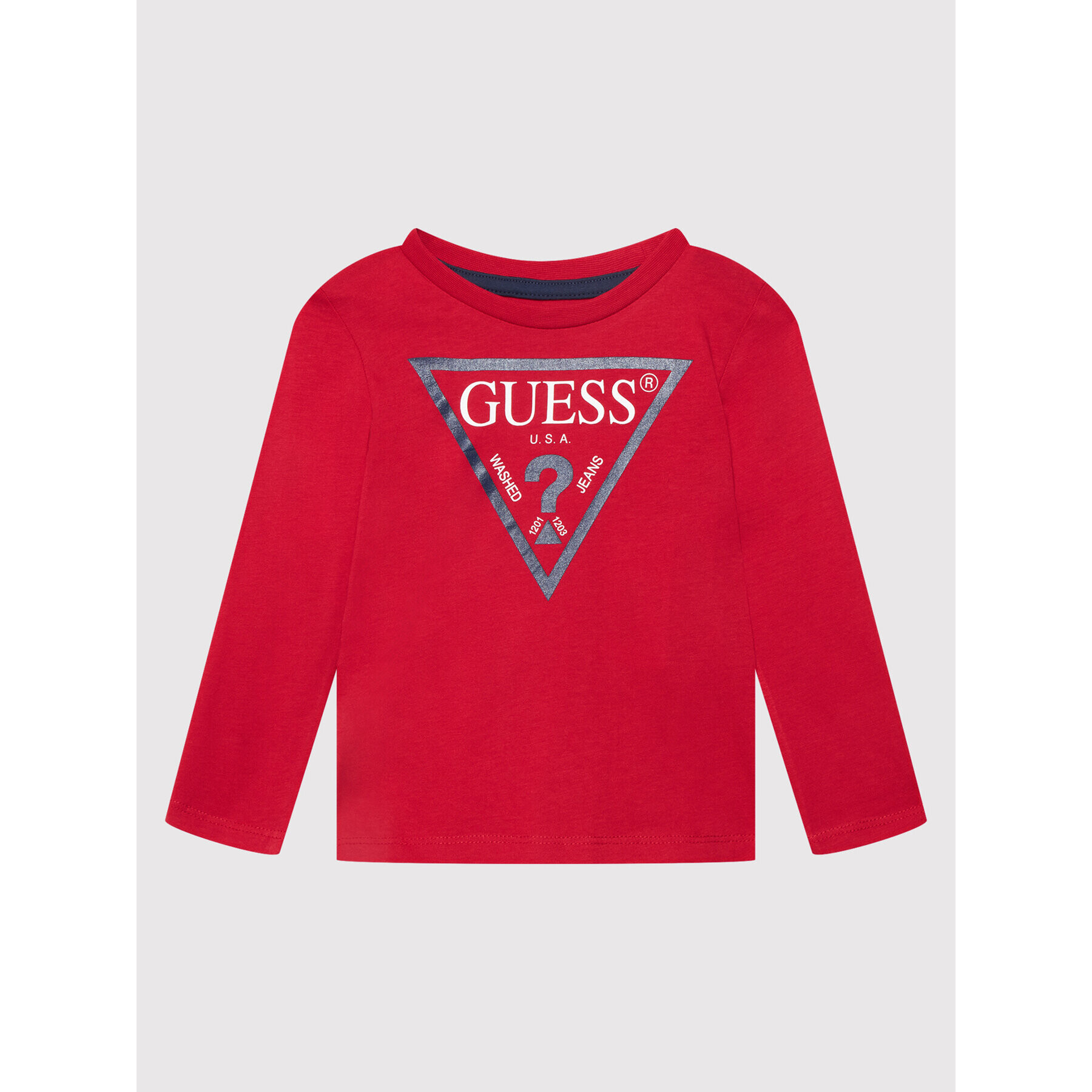 Guess Блуза N84I24 K8HM0 Червен Regular Fit - Pepit.bg