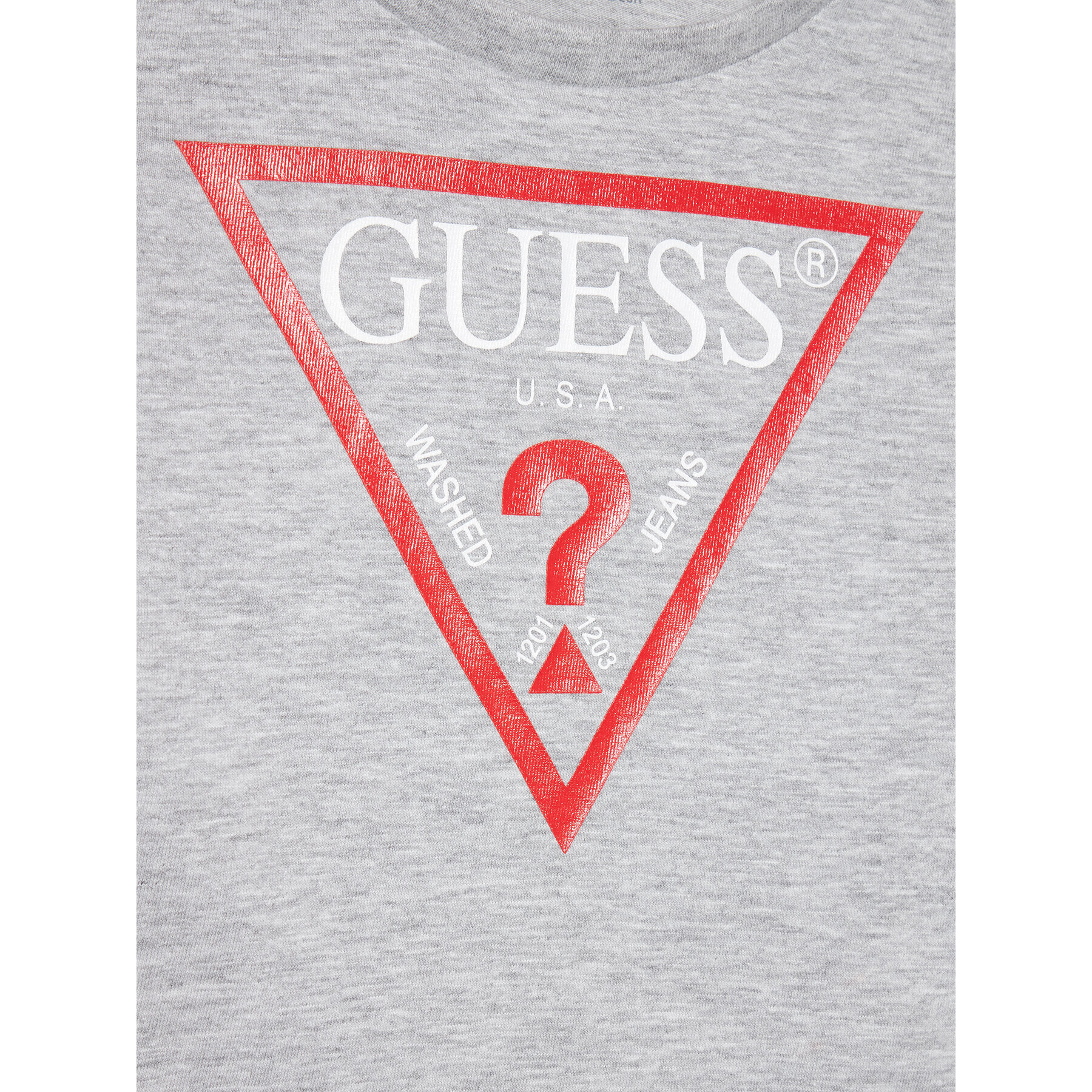 Guess Блуза N84I24 K8HM0 Сив Regular Fit - Pepit.bg