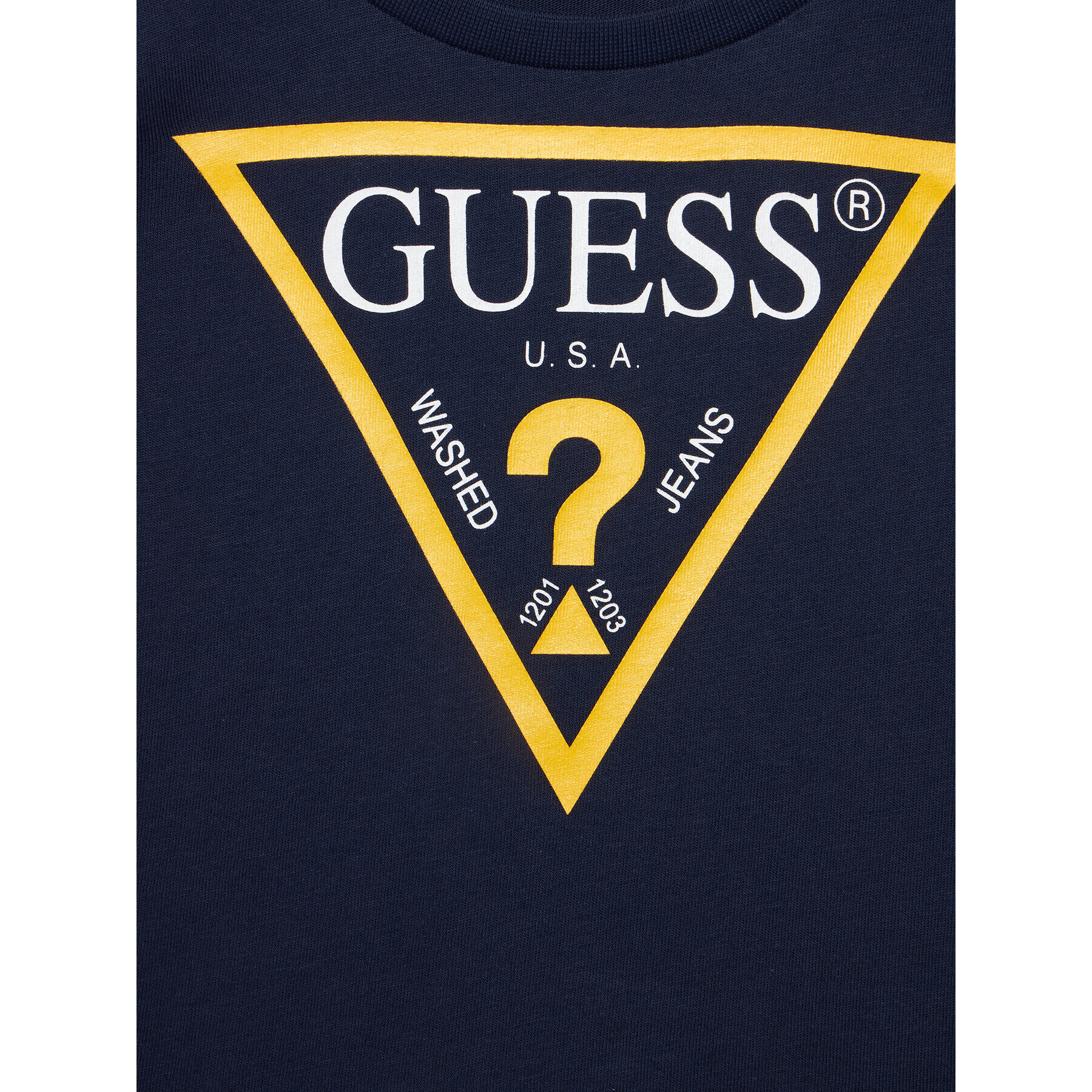 Guess Блуза N84I24 K8HM0 Тъмносин Regular Fit - Pepit.bg
