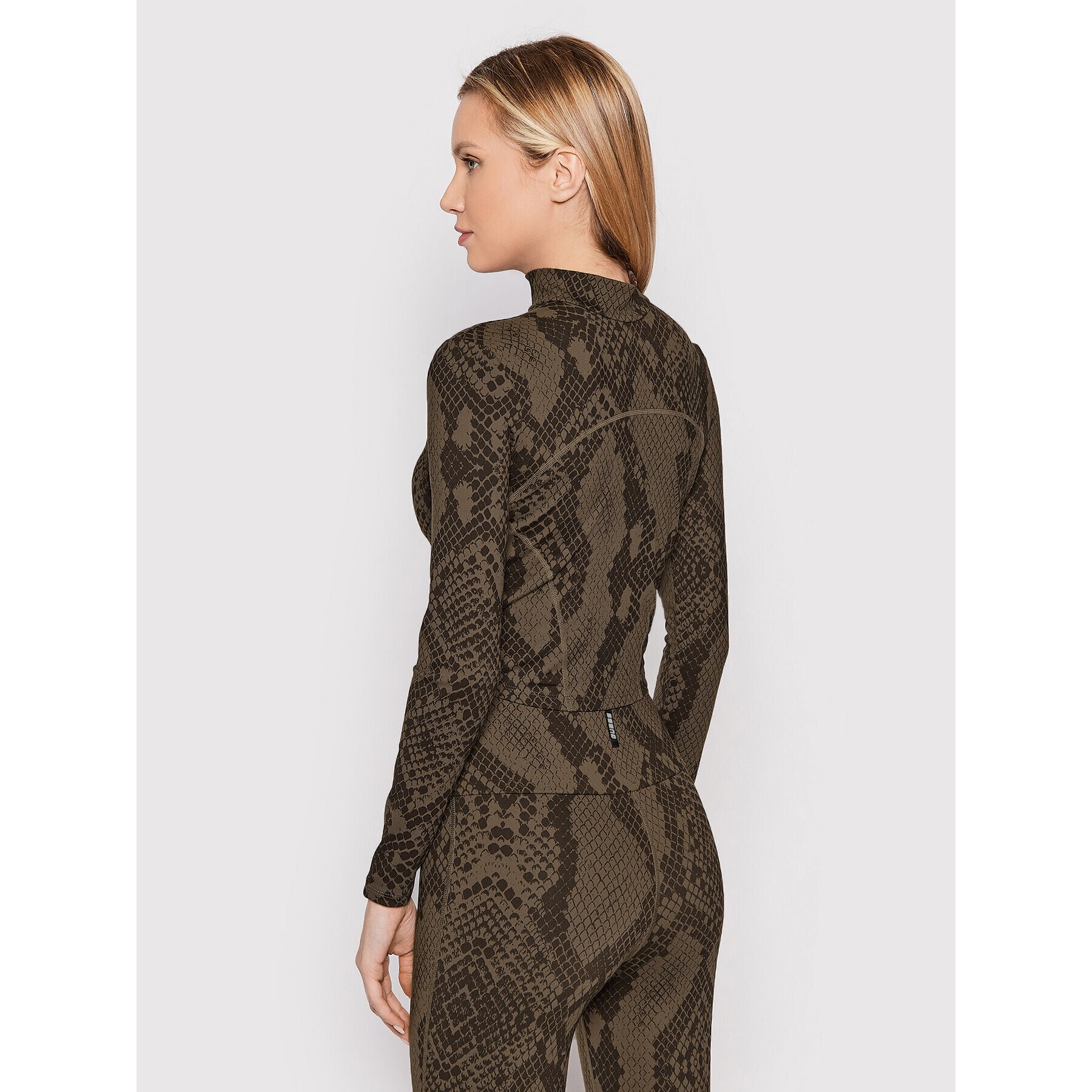 Guess Блуза O1BA43 MC04N Кафяв Slim Fit - Pepit.bg
