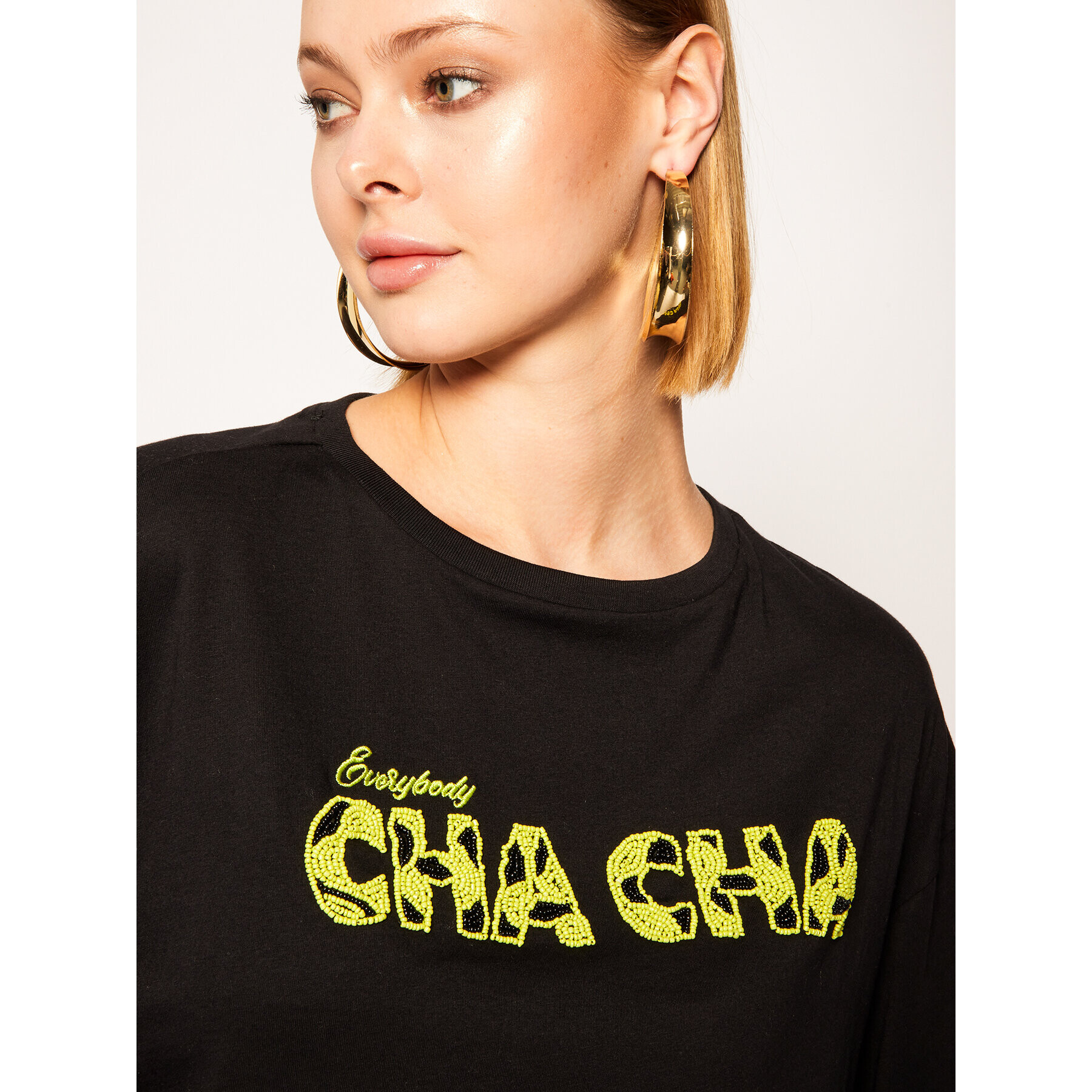 Guess Блуза Salsa W0GI98 JA900 Черен Regular Fit - Pepit.bg