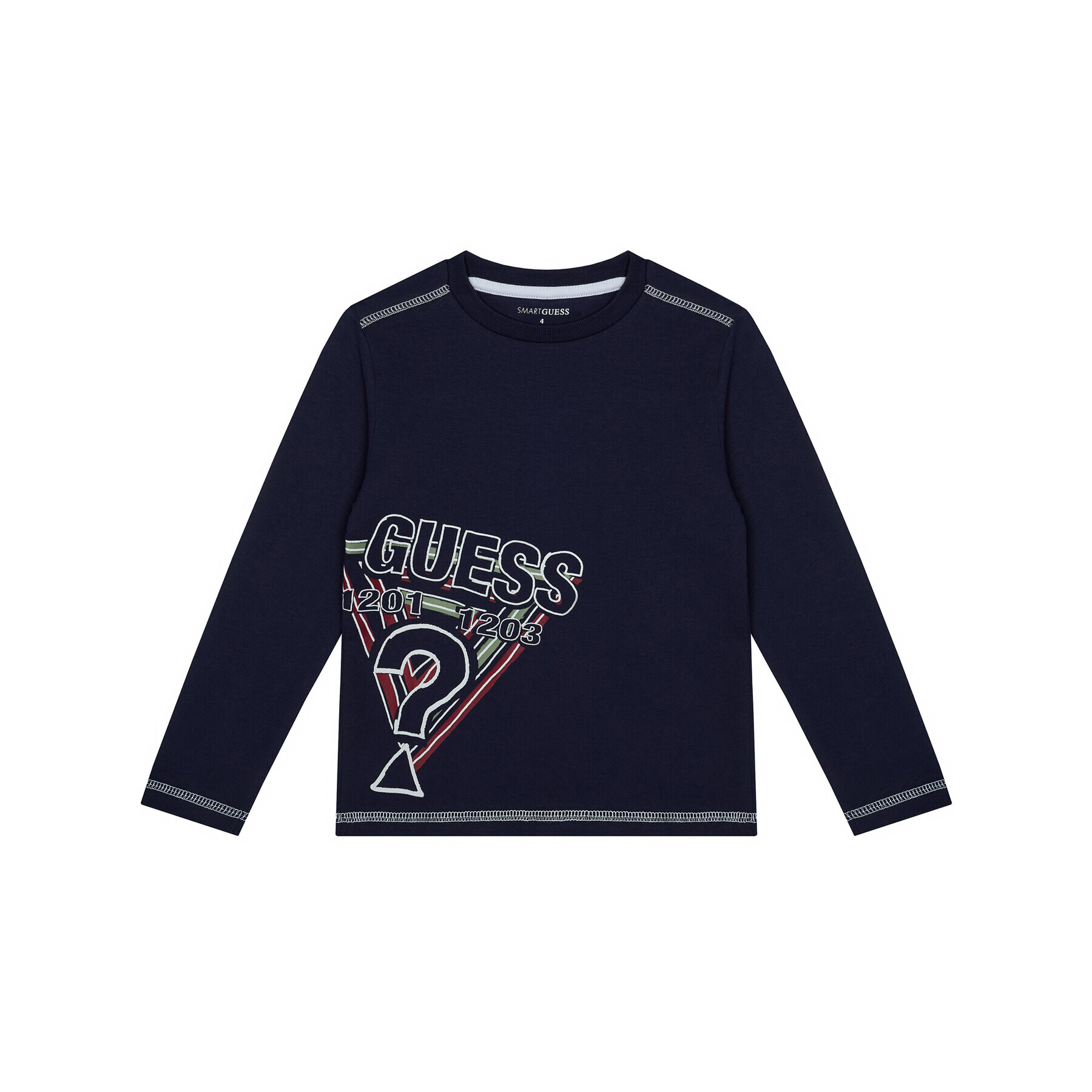 Guess Блуза Toddler N0BI01 I3Z11 Тъмносин Regular Fit - Pepit.bg