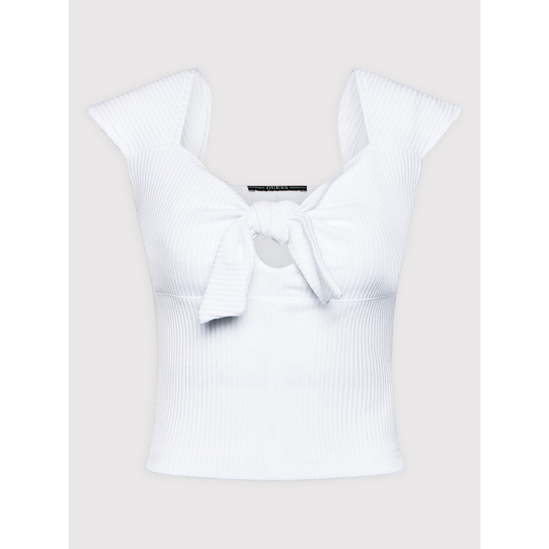 Guess Блуза Valeriana W2GP02 K86Z2 Бял Slim Fit - Pepit.bg