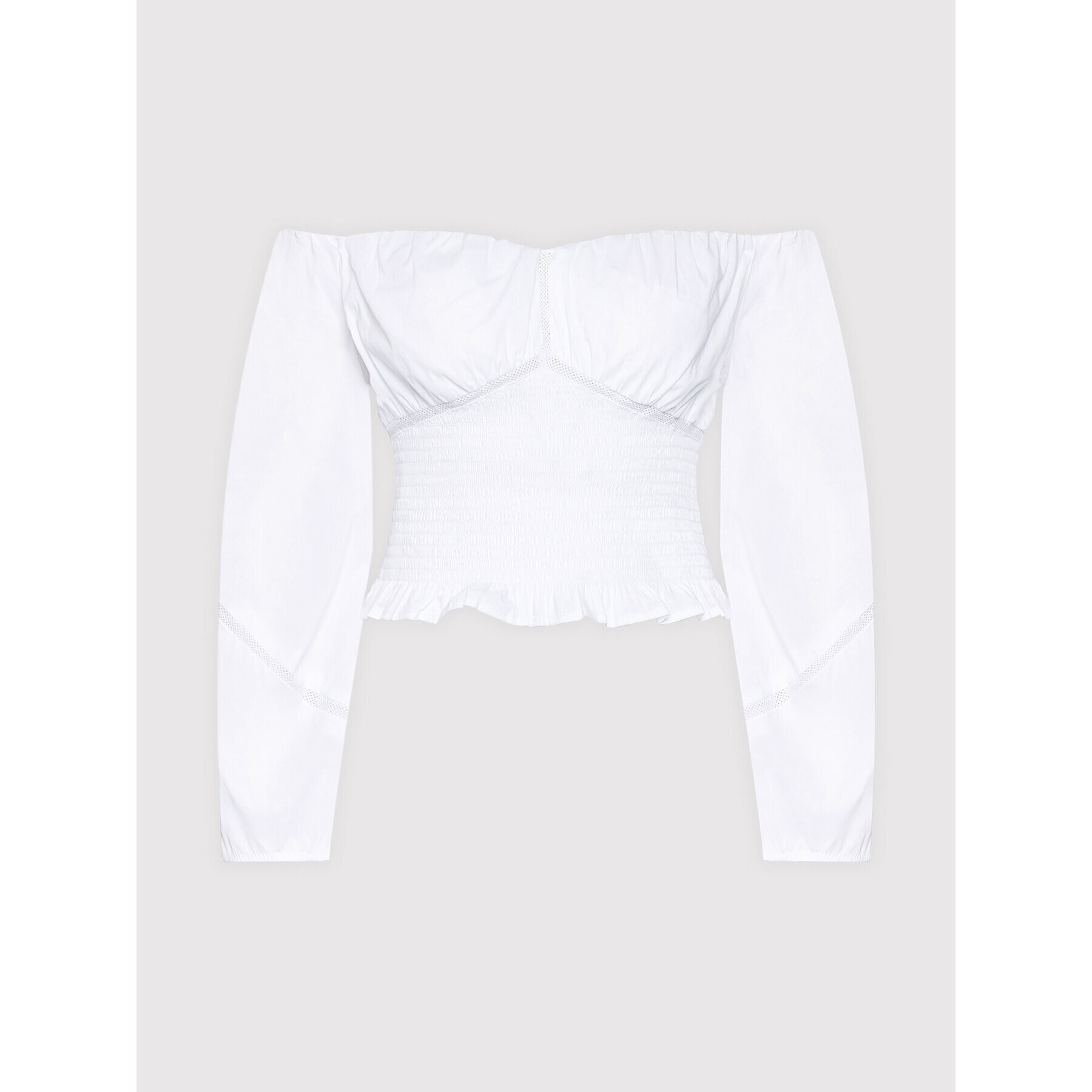 Guess Блуза Vienna W1YH47 R1LU5 Бял Regular Fit - Pepit.bg