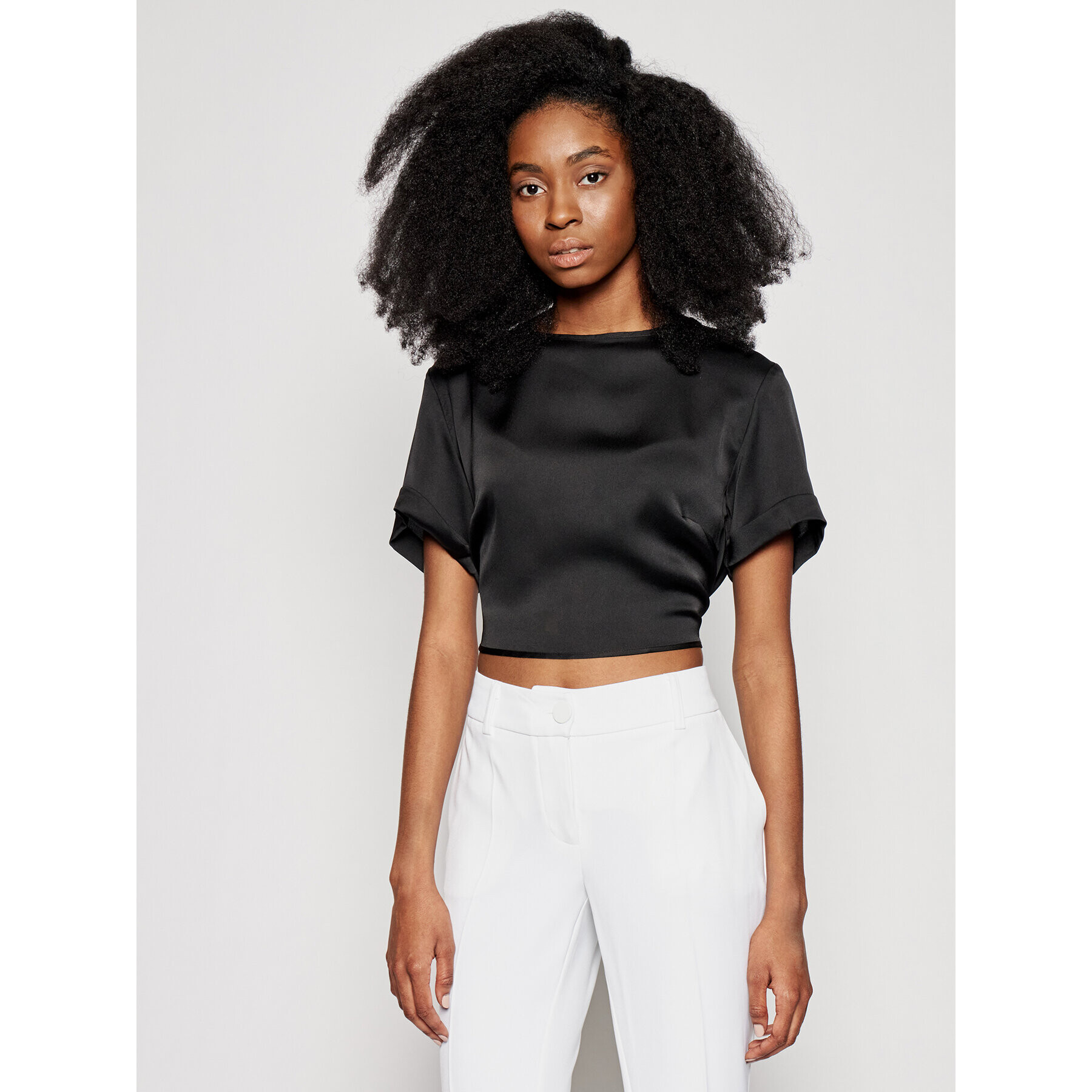 Guess Блуза W1GH84 WD8G0 Черен Regular Fit - Pepit.bg