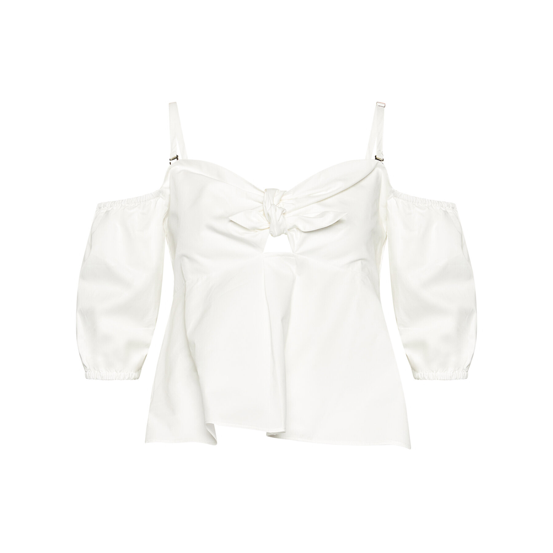 Guess Блуза W1GH97 WDXM0 Бял Regular Fit - Pepit.bg