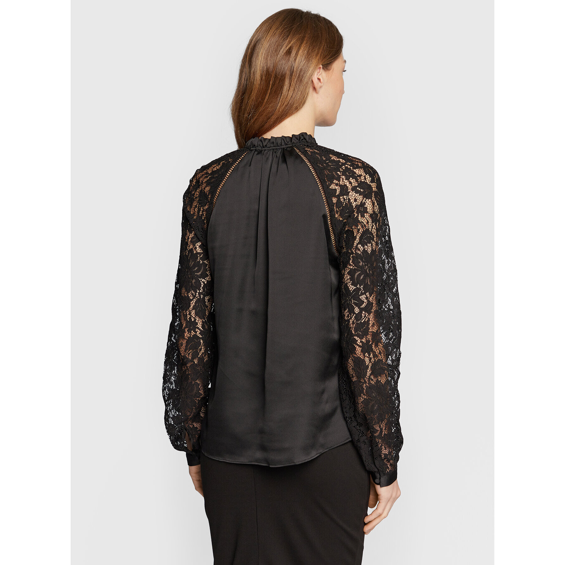 Guess Блуза W2BH16 WD8G2 Черен Regular Fit - Pepit.bg