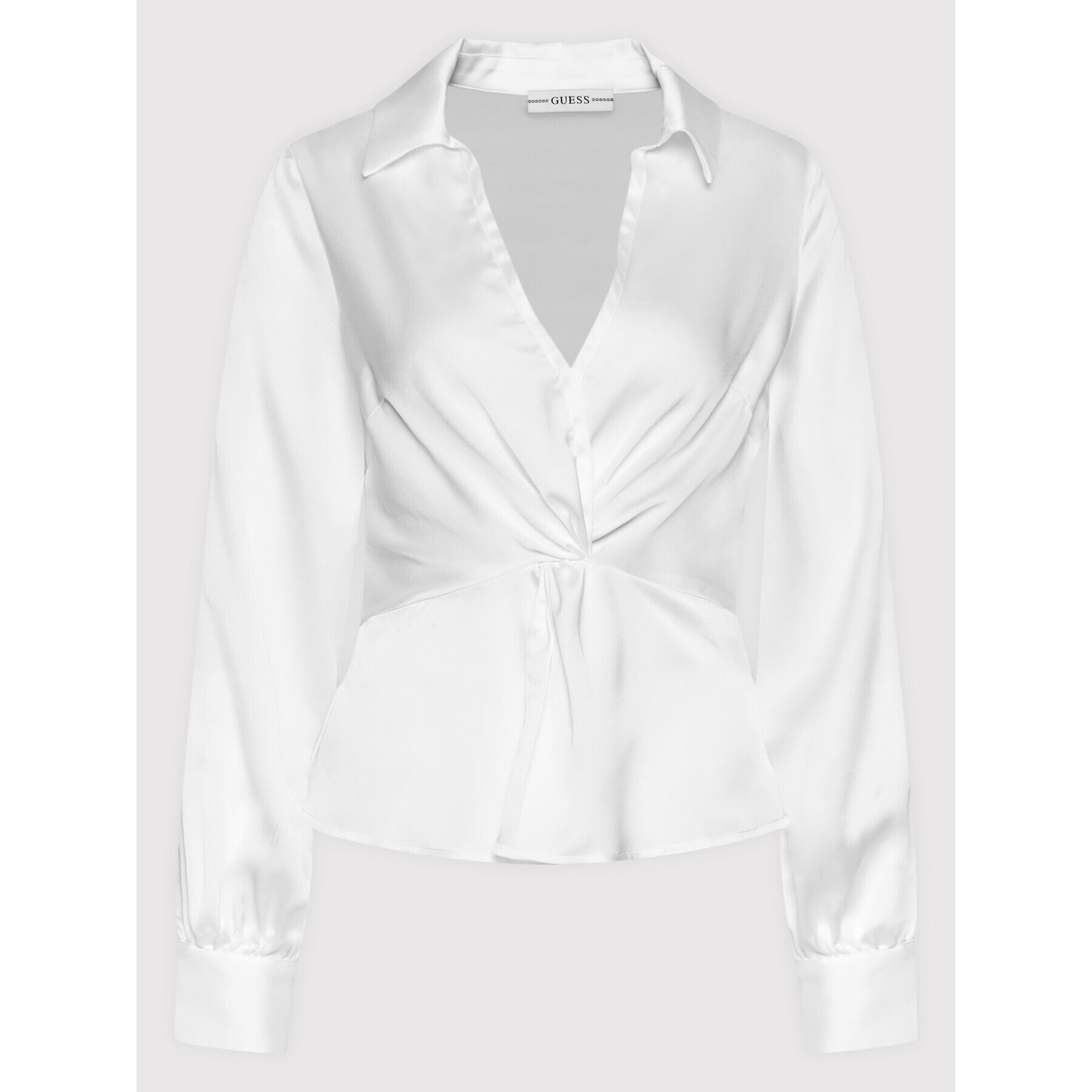 Guess Блуза W2GH96 WD8G2 Бял Regular Fit - Pepit.bg