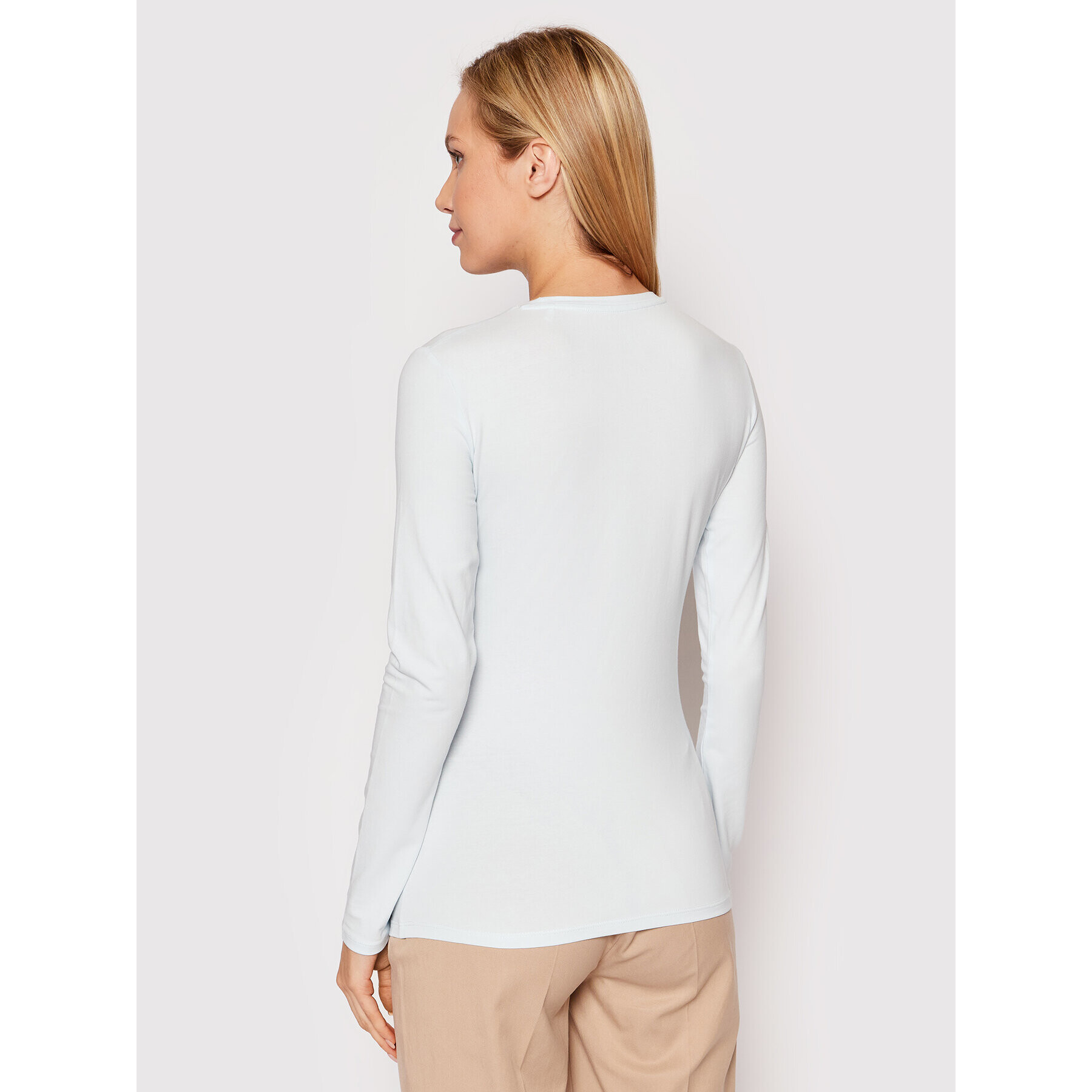 Guess Блуза W2GI07 J1311 Син Slim Fit - Pepit.bg