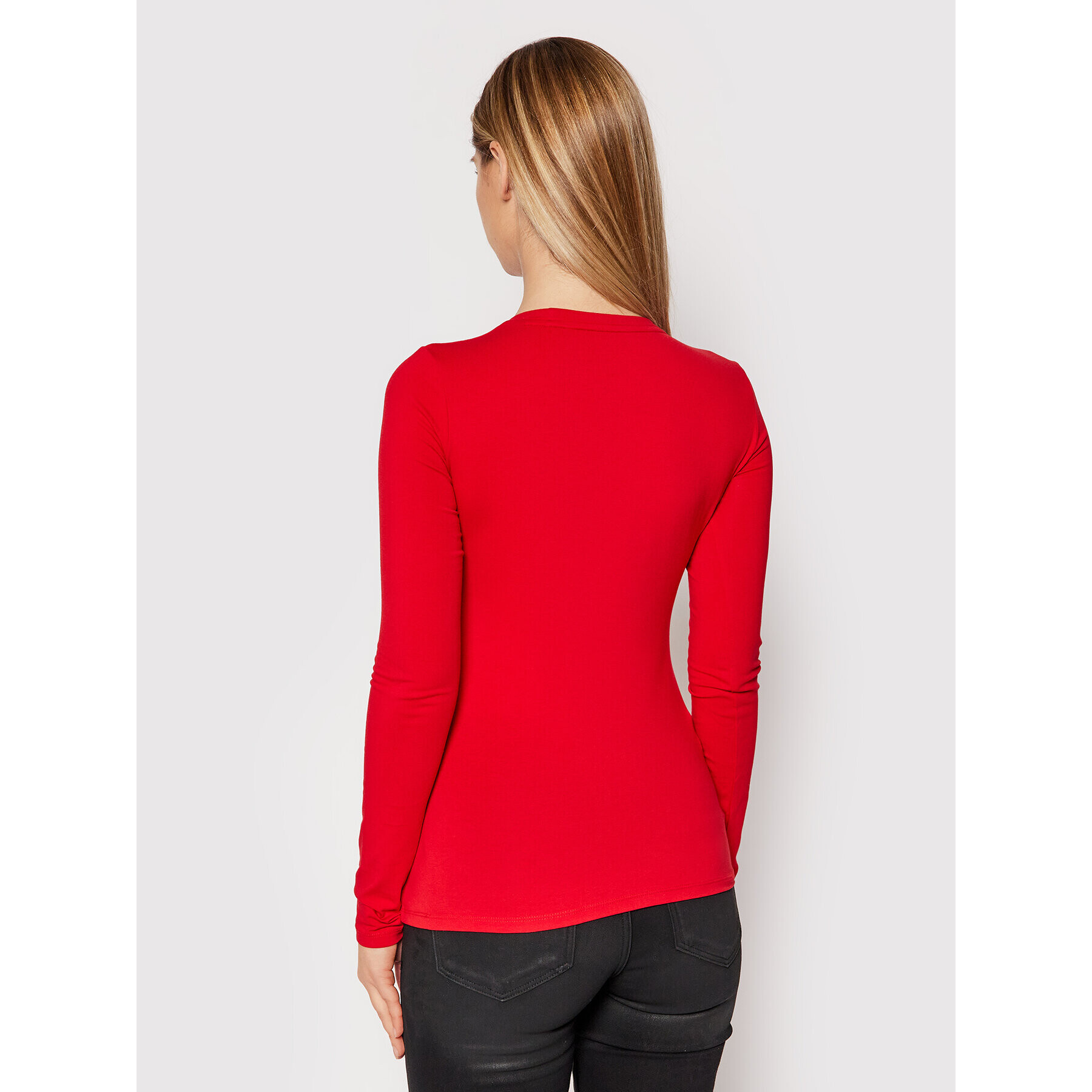 Guess Блуза W2RI19 J1311 Червен Slim Fit - Pepit.bg