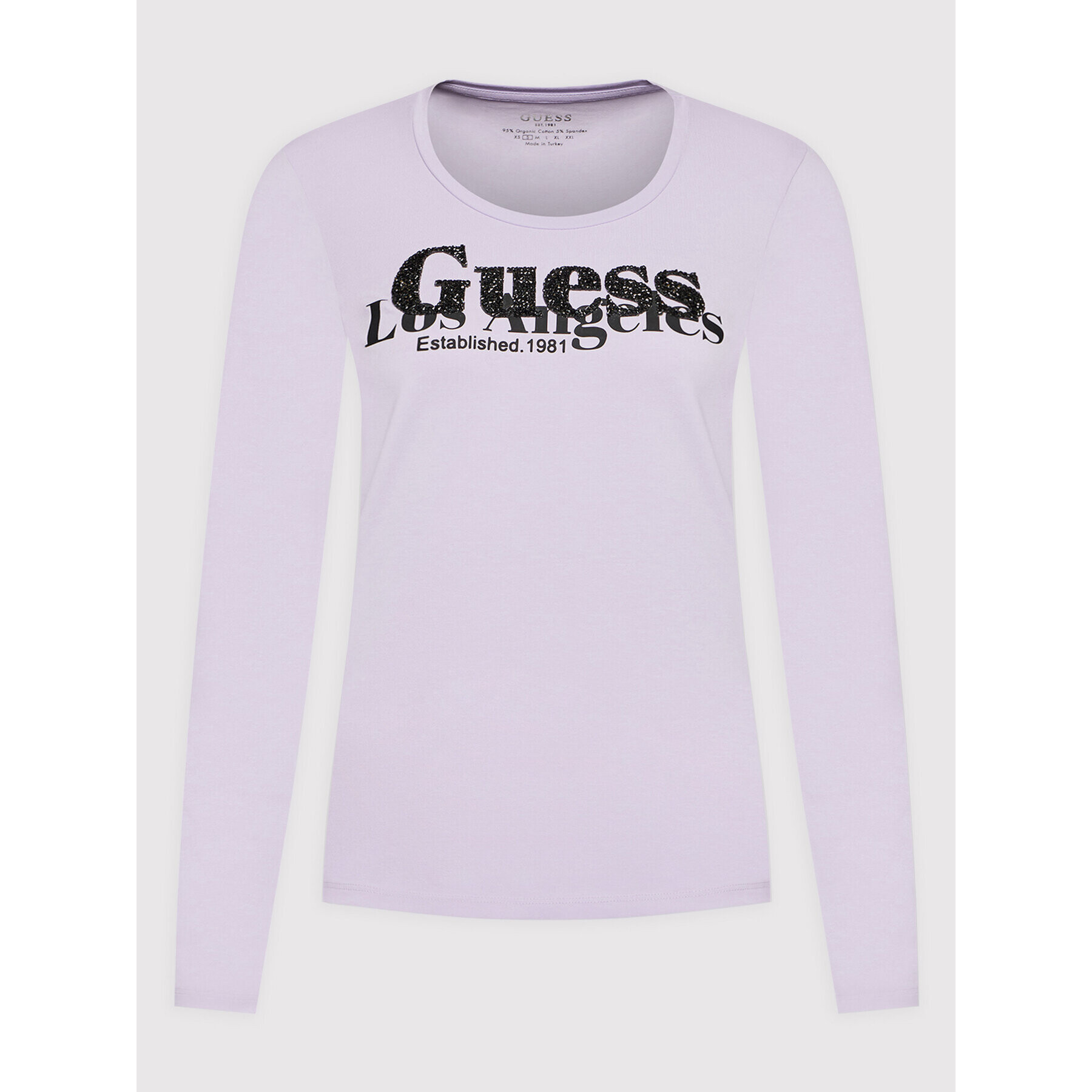 Guess Блуза W2RI31 J1311 Виолетов Regular Fit - Pepit.bg