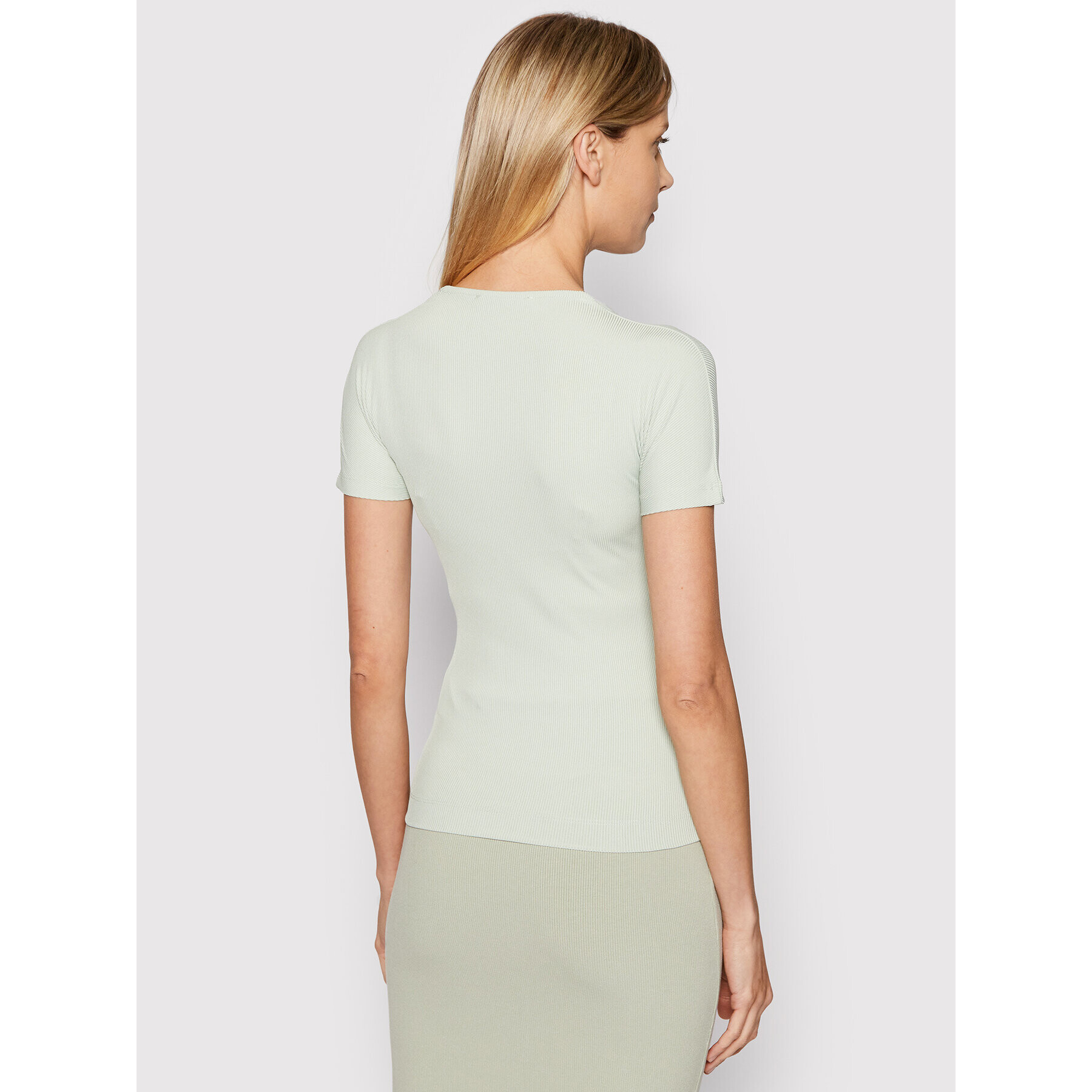 Guess Блуза W2RP12 KAZH2 Зелен Slim Fit - Pepit.bg